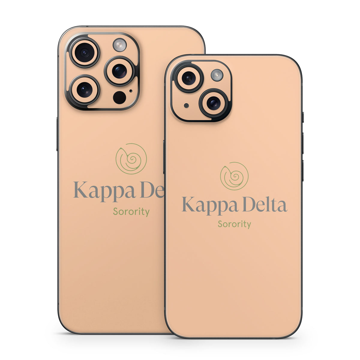 Kappa Delta Primary Logo Empowered Peach - Apple iPhone 15 Skin