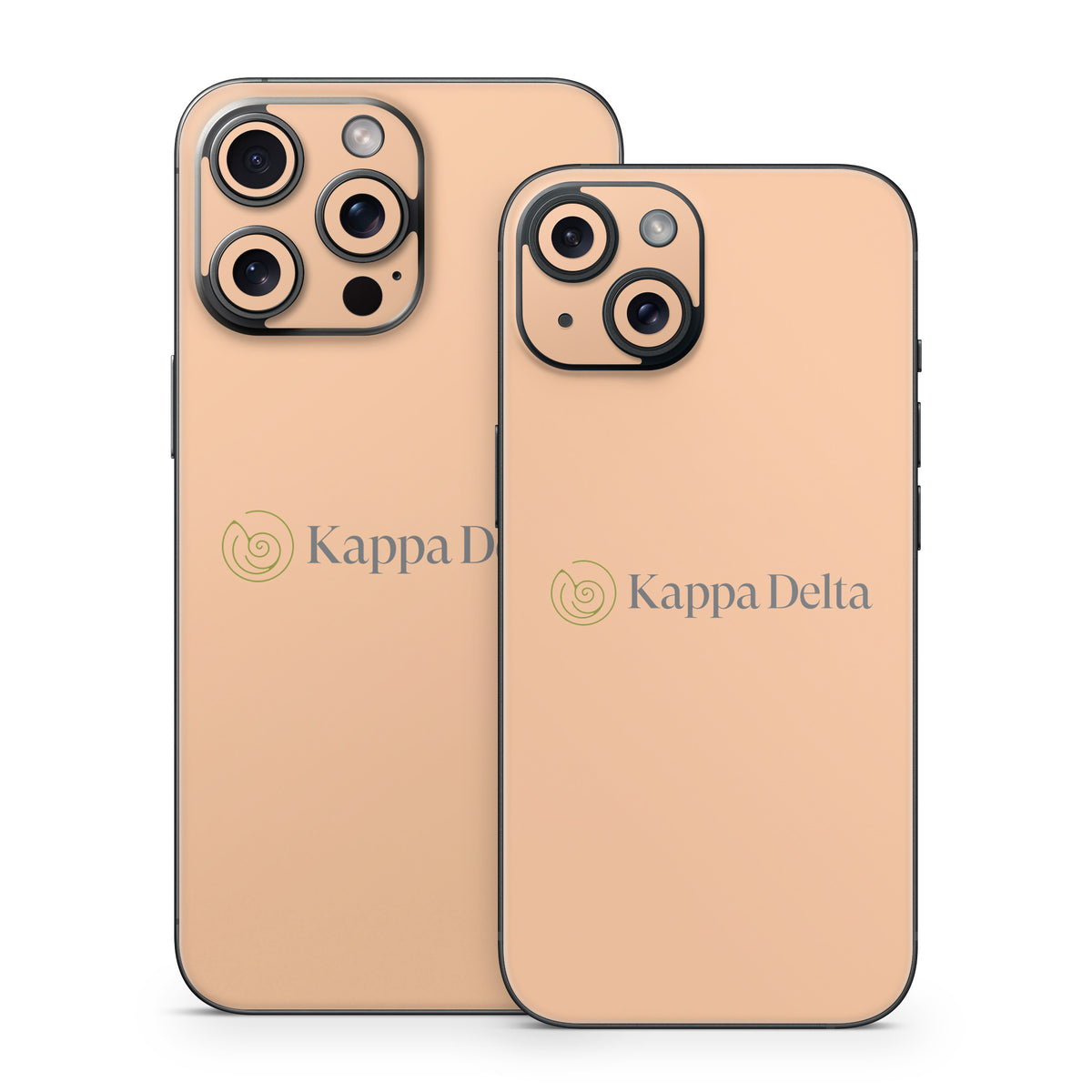 Kappa Delta Secondary Logo Empowered Peach - Apple iPhone 15 Skin