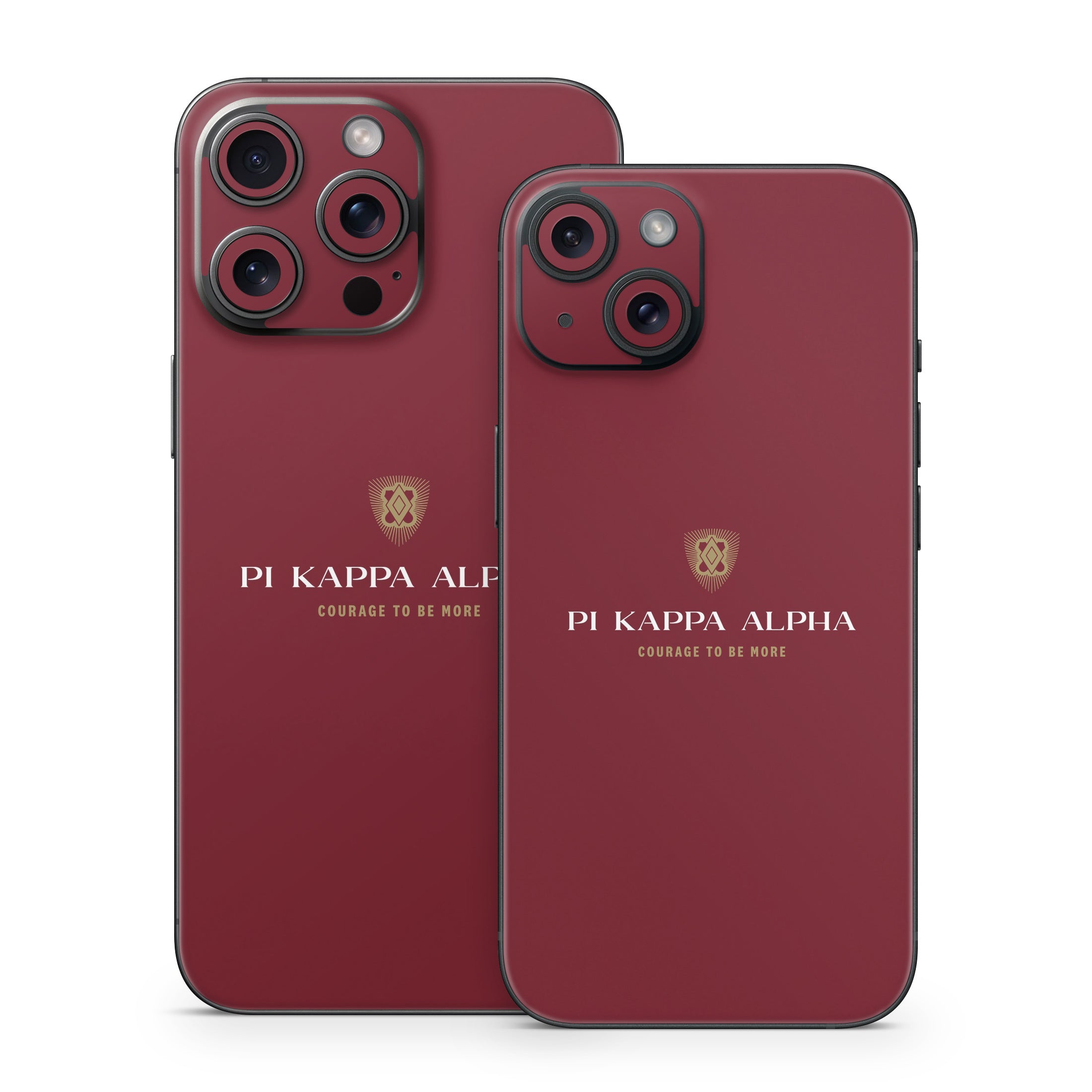 Pi Kappa Alpha Formal Logo Garnet - Apple iPhone 15 Skin