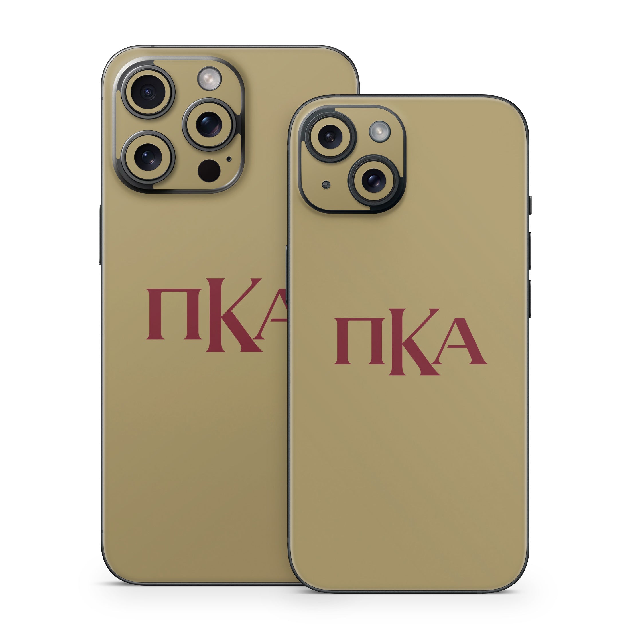 Pi Kappa Alpha Greek Letters Gold - Apple iPhone 15 Skin