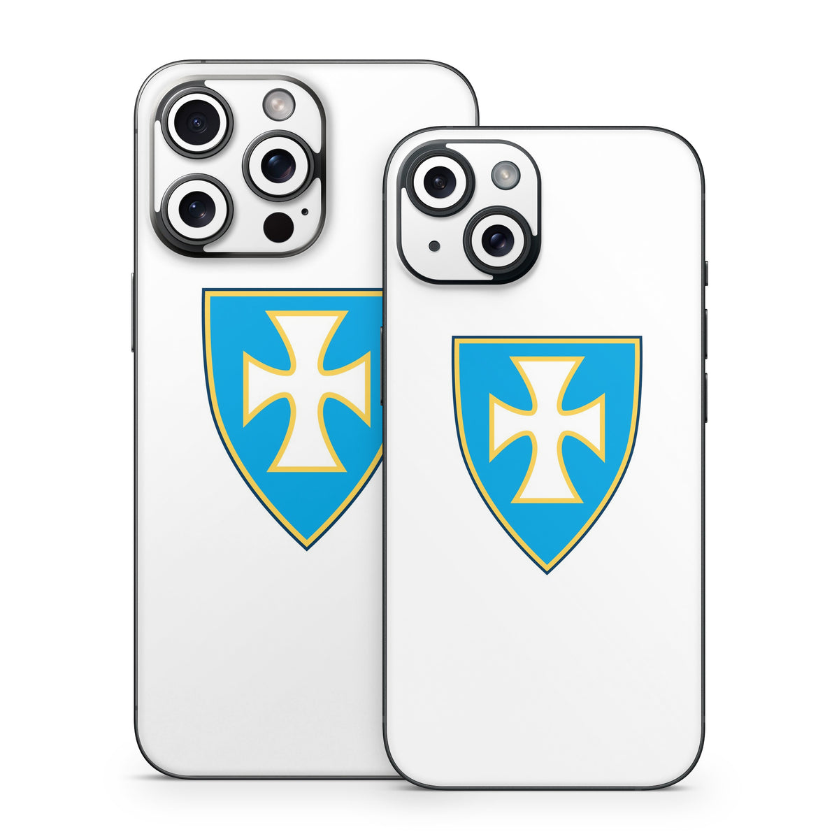 Sigma Chi Shield White - Apple iPhone 15 Skin
