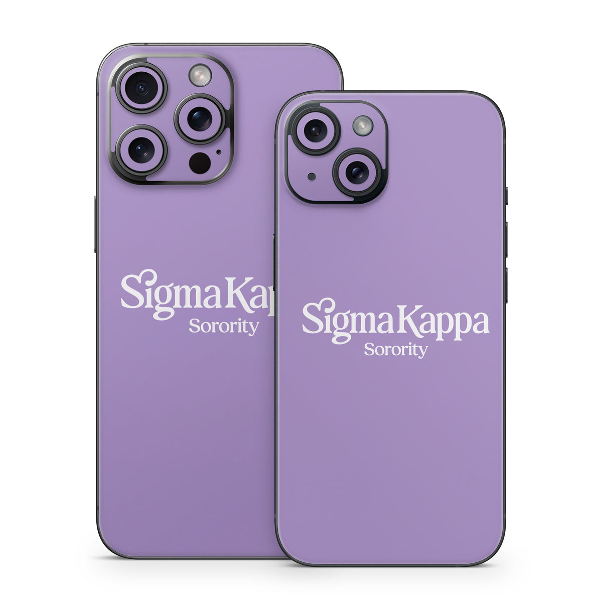 Sigma Kappa Sorority Logo Dove Love on Legacy Lavender - Apple iPhone 15 Skin
