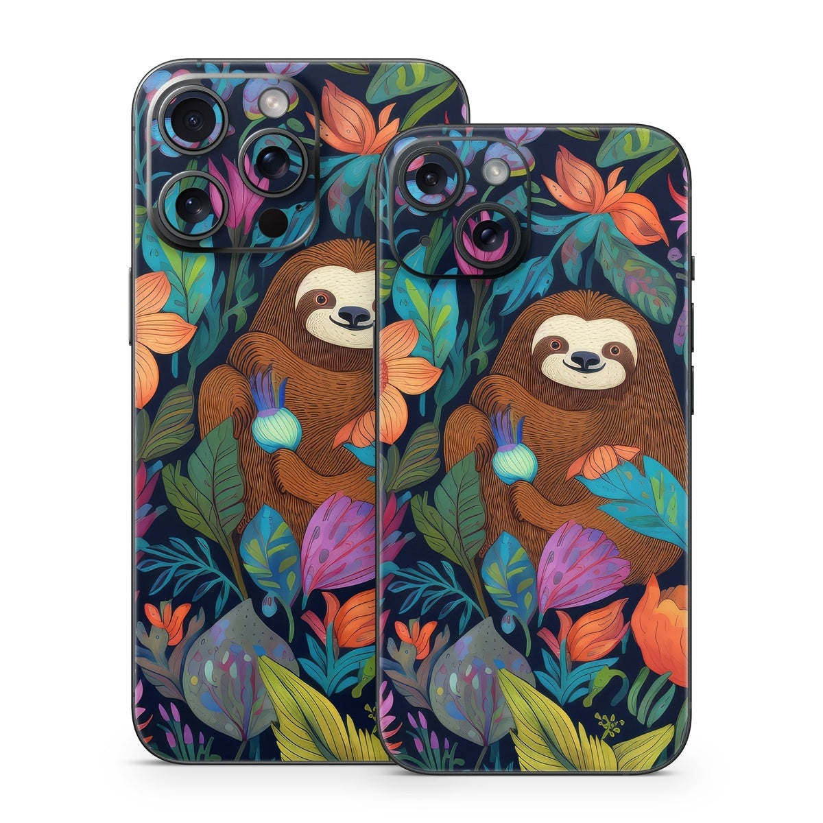 Garden of Slothy Delights - Apple iPhone 15 Skin