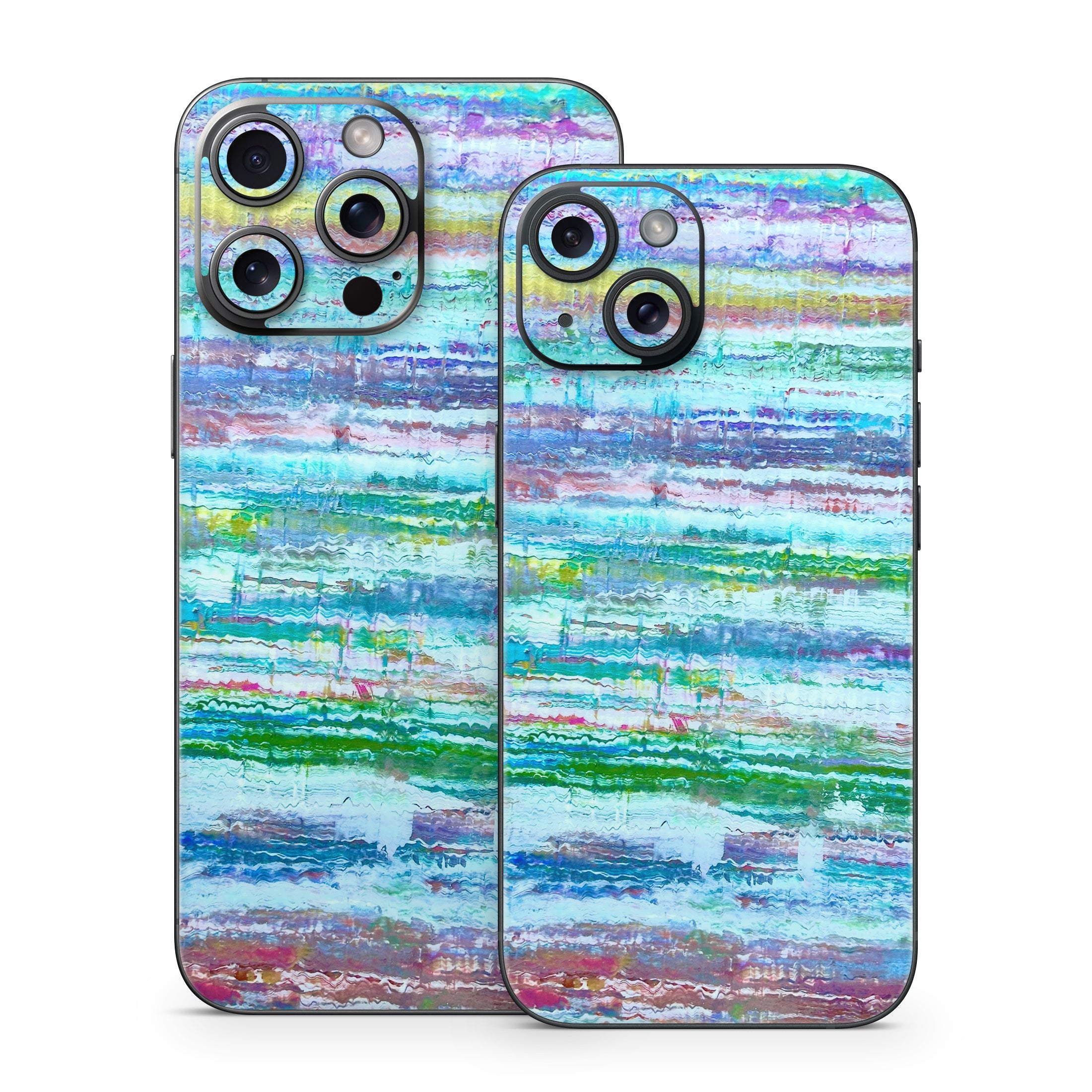 Textured Stripes - Apple iPhone 15 Skin