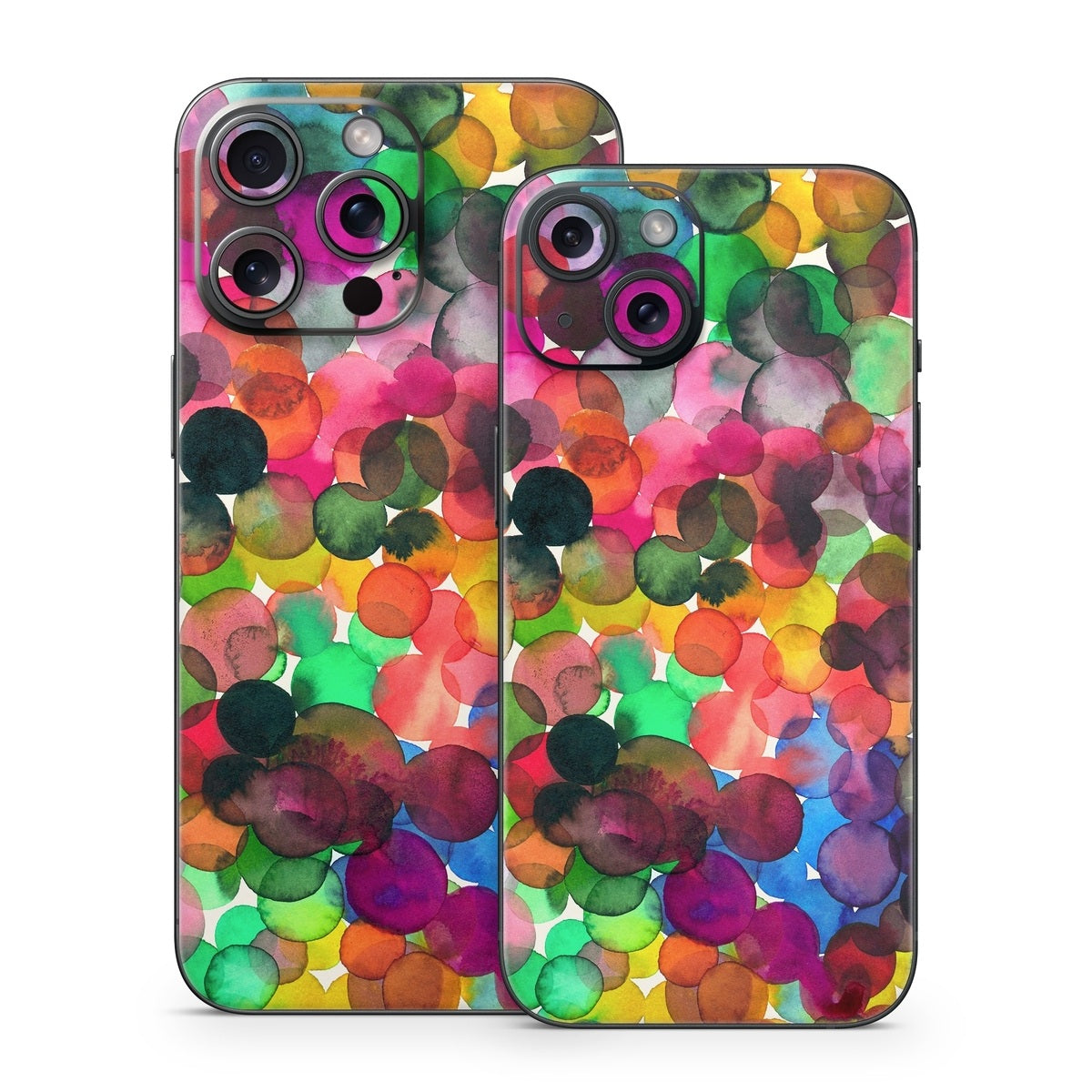Watercolor Drops - Apple iPhone 15 Skin