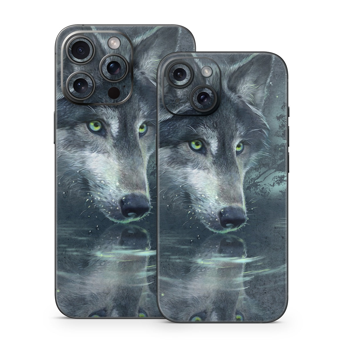 Wolf Reflection - Apple iPhone 15 Skin