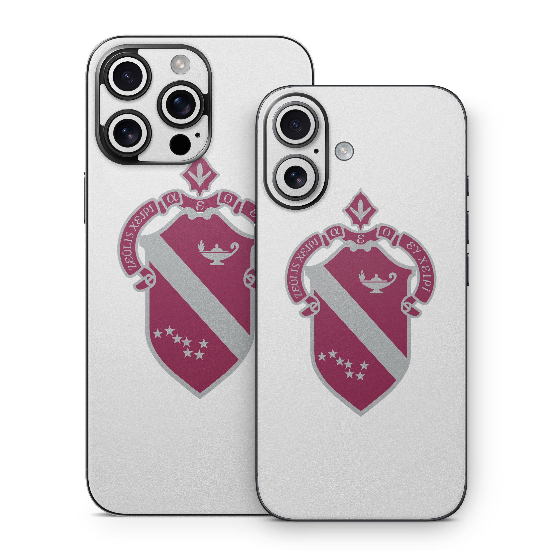 Alpha Phi Crest Silver - Apple iPhone 16 Skin
