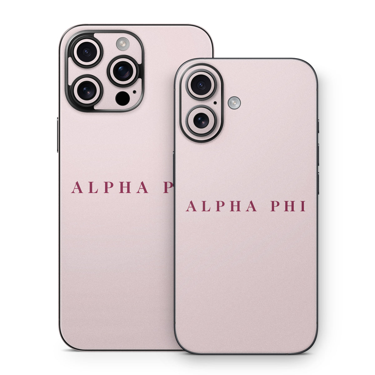 Alpha Phi Wordmark Ivory - Apple iPhone 16 Skin