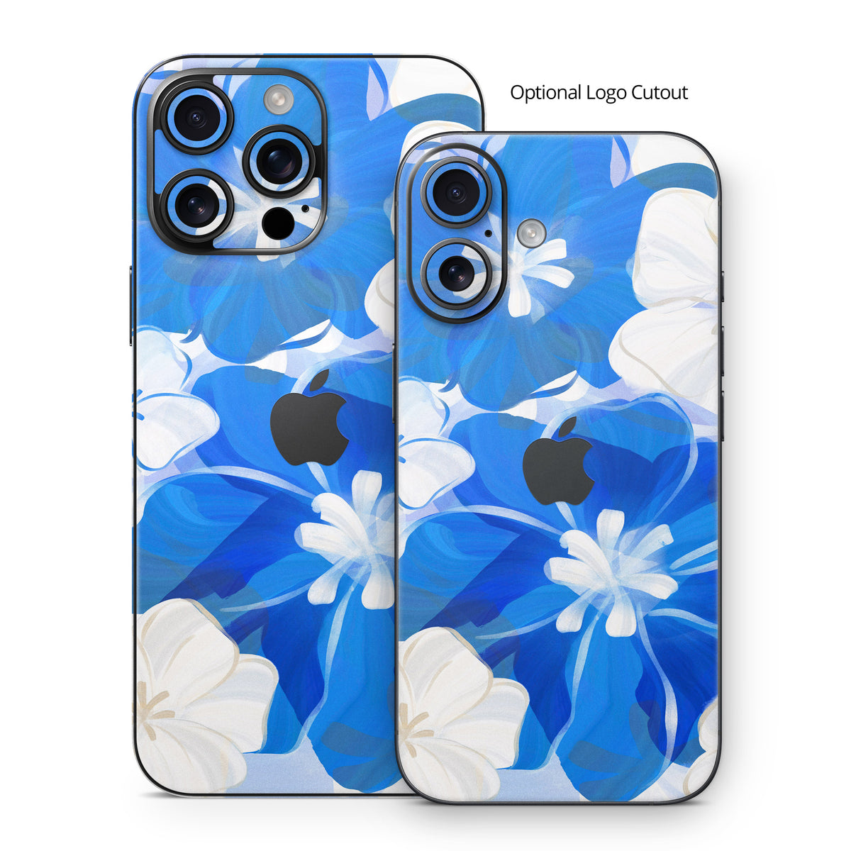 Blue Flowers - Apple iPhone 16 Skin