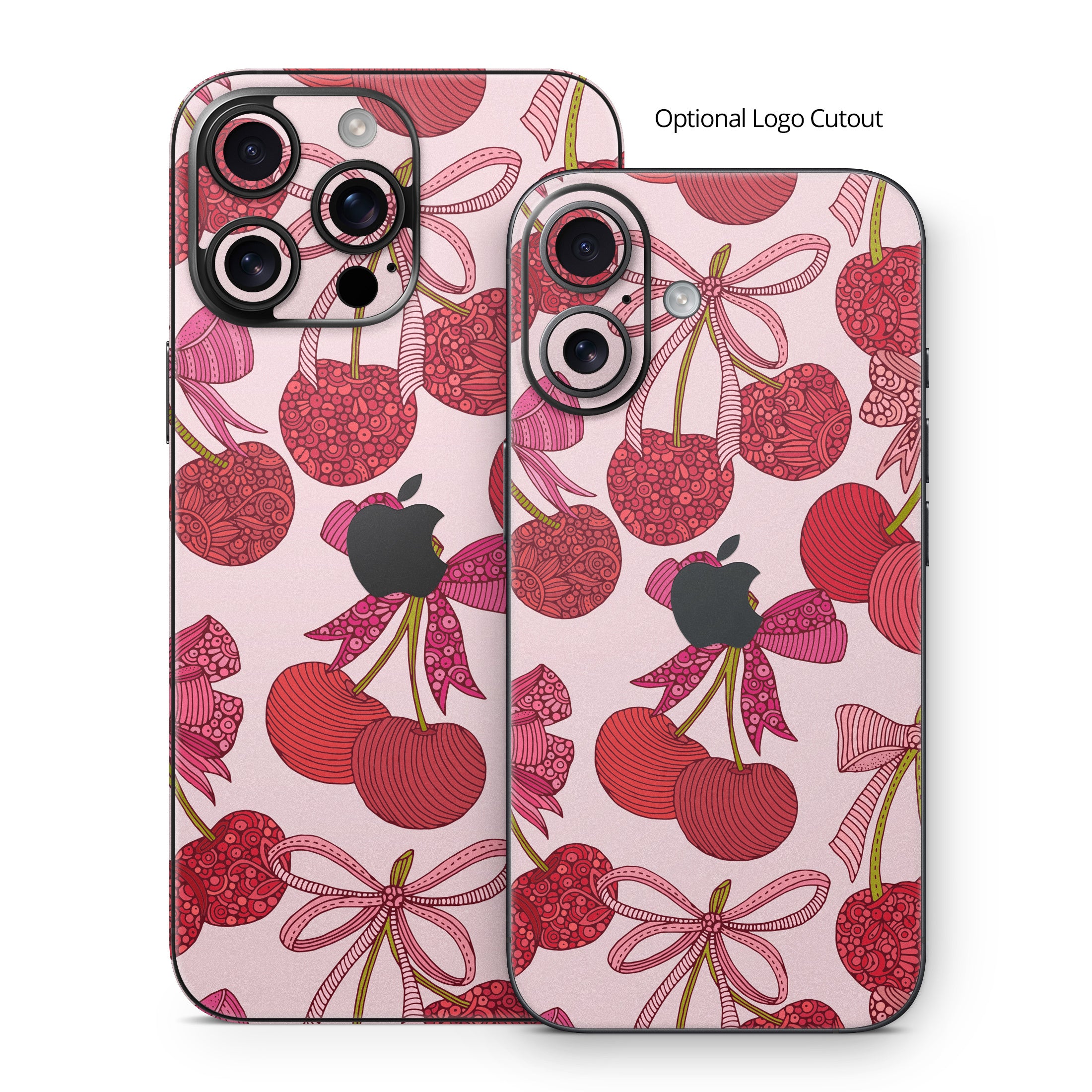 Cherry with Bows - Apple iPhone 16 Skin