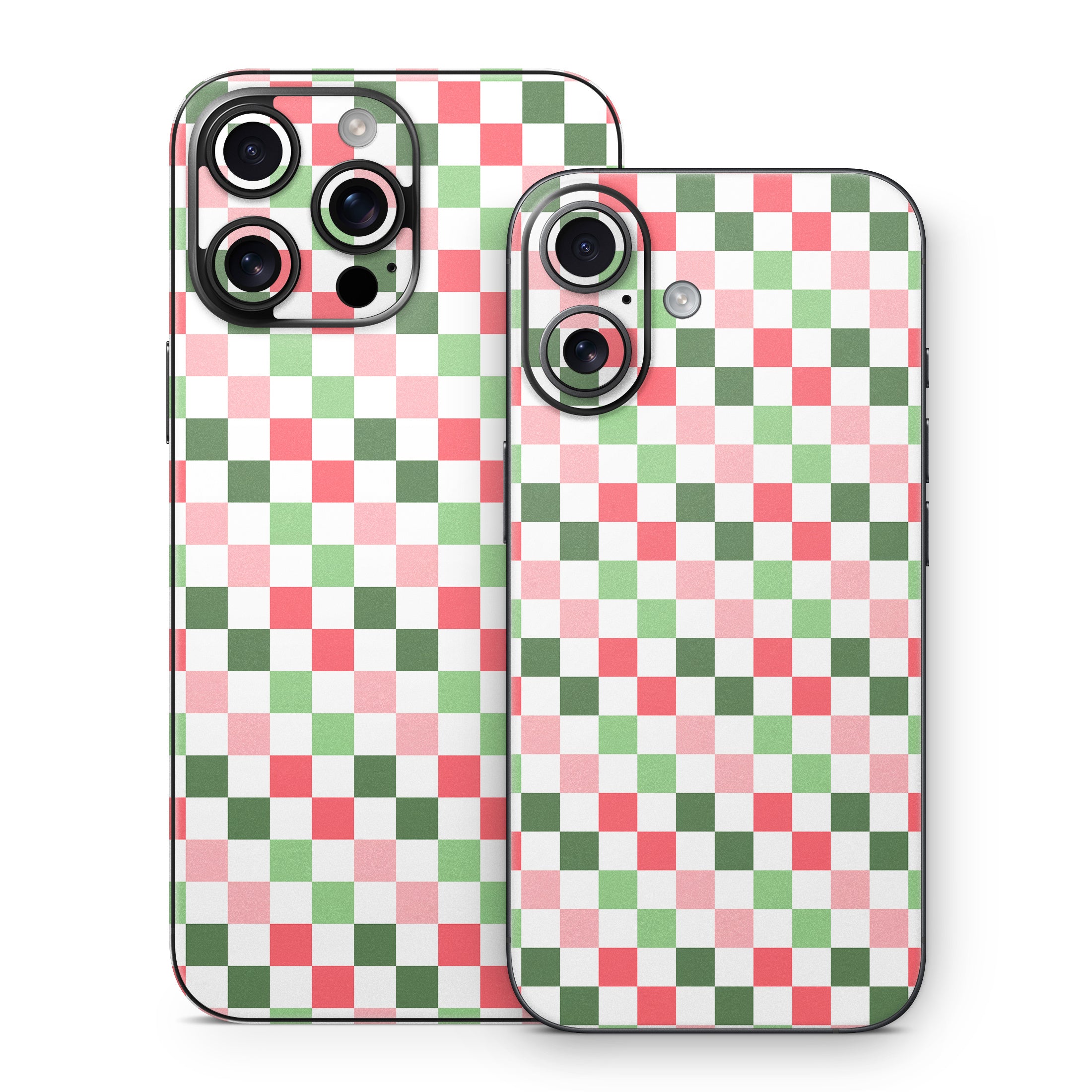 Christmas Checkers - Apple iPhone 16 Skin
