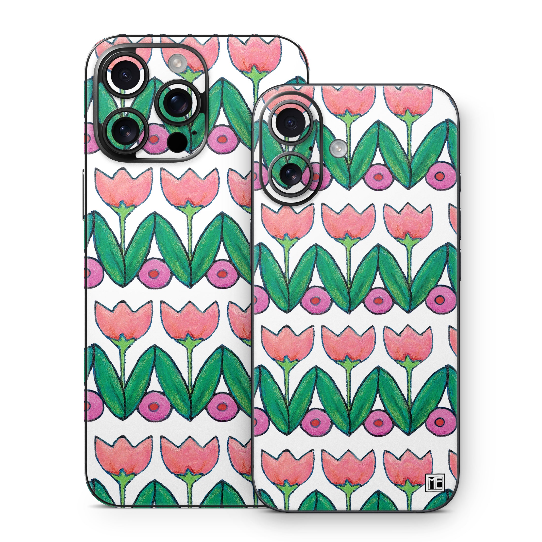 Deco Tulips - Apple iPhone 16 Skin