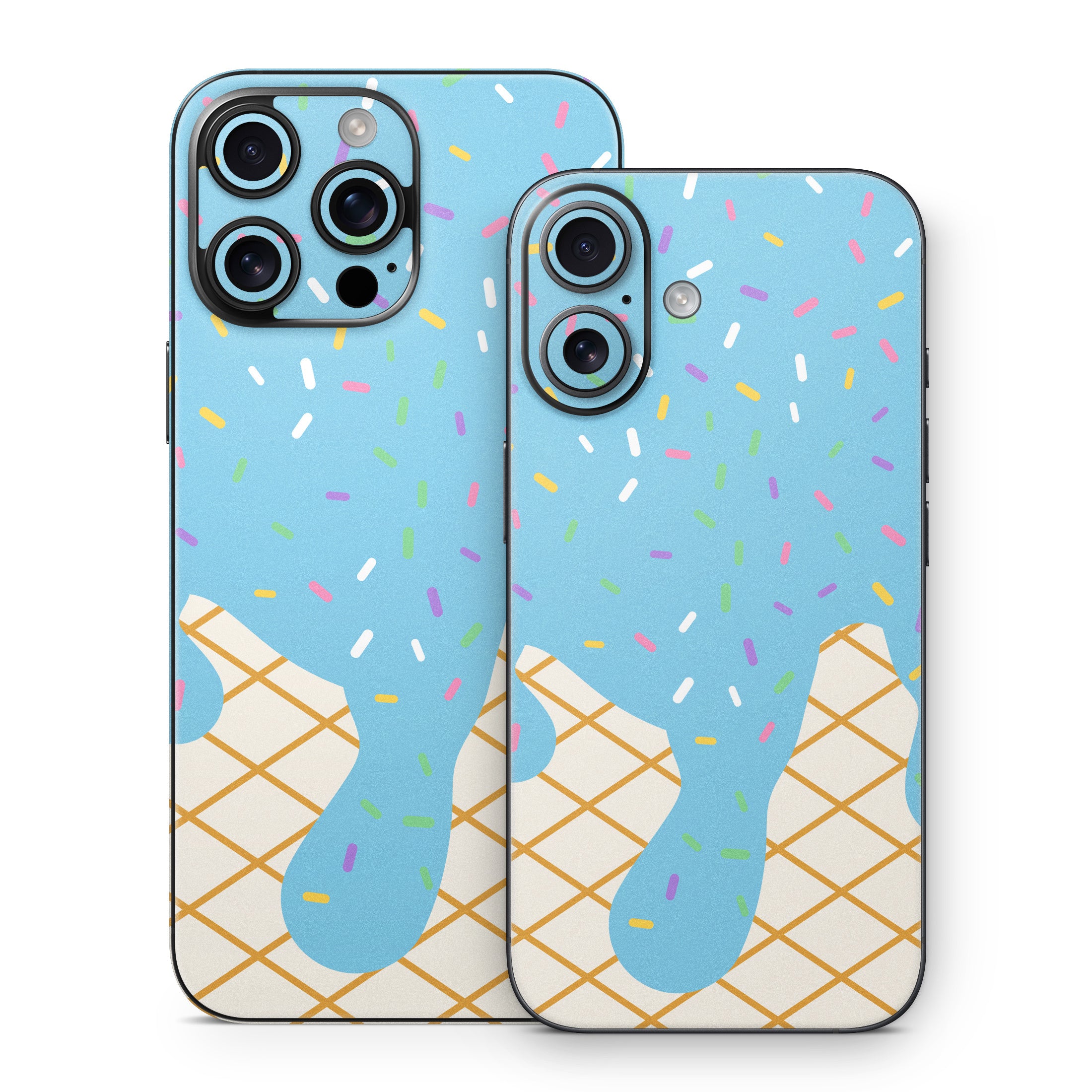 Cotton Candy Ice Cream Drip - Apple iPhone 16 Skin