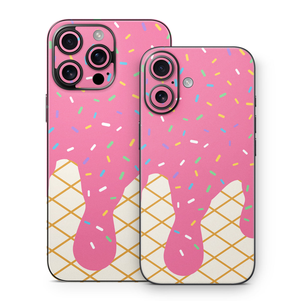 Strawberry Ice Cream Drip - Apple iPhone 16 Skin