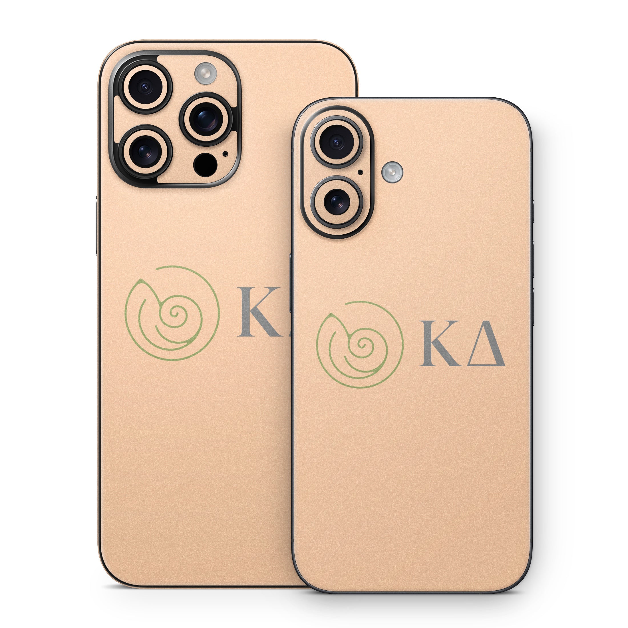 Kappa Delta Greek Letters Empowered Peach - Apple iPhone 16 Skin