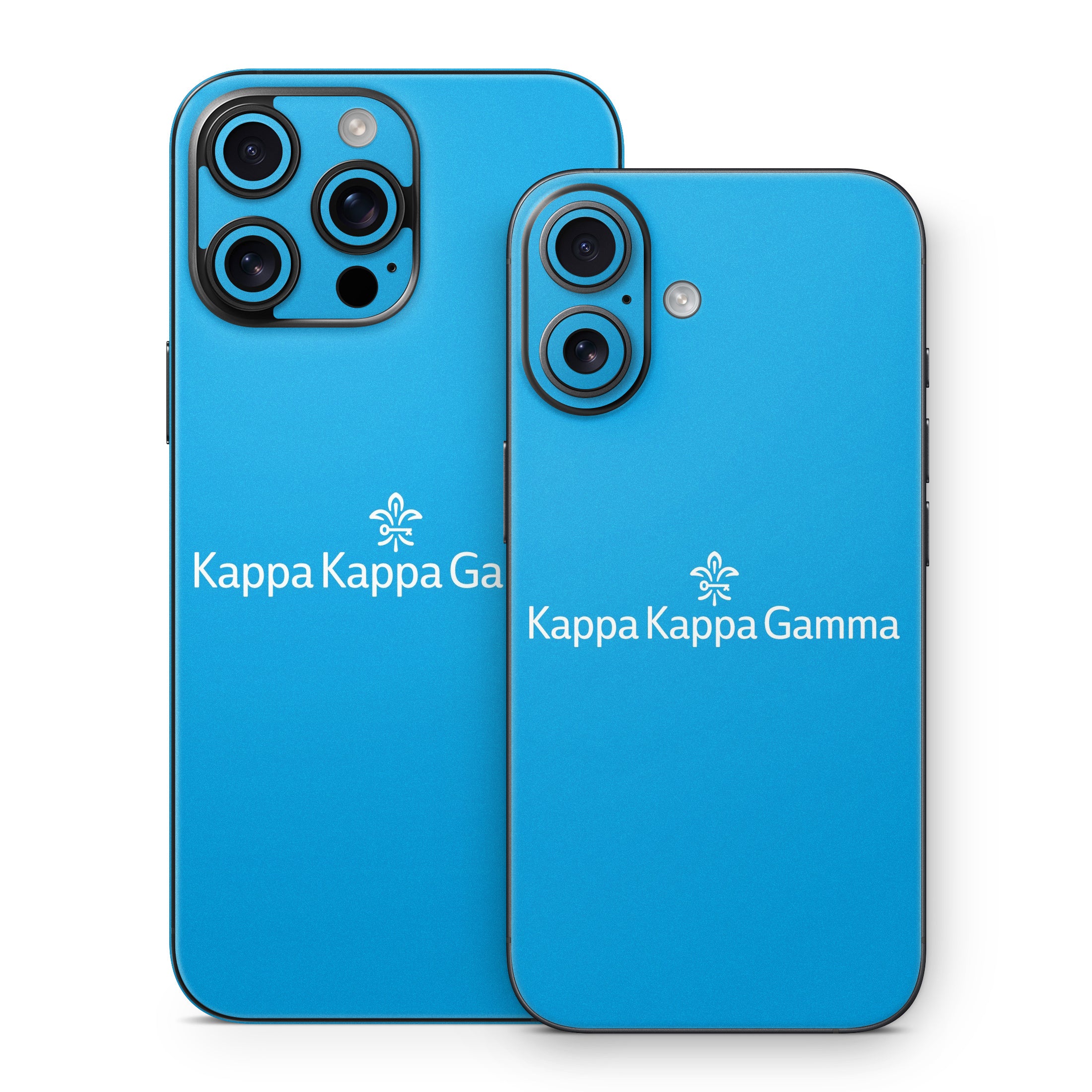 Kappa Kappa Gamma Brandmark Gamma Blue - Apple iPhone 16 Skin