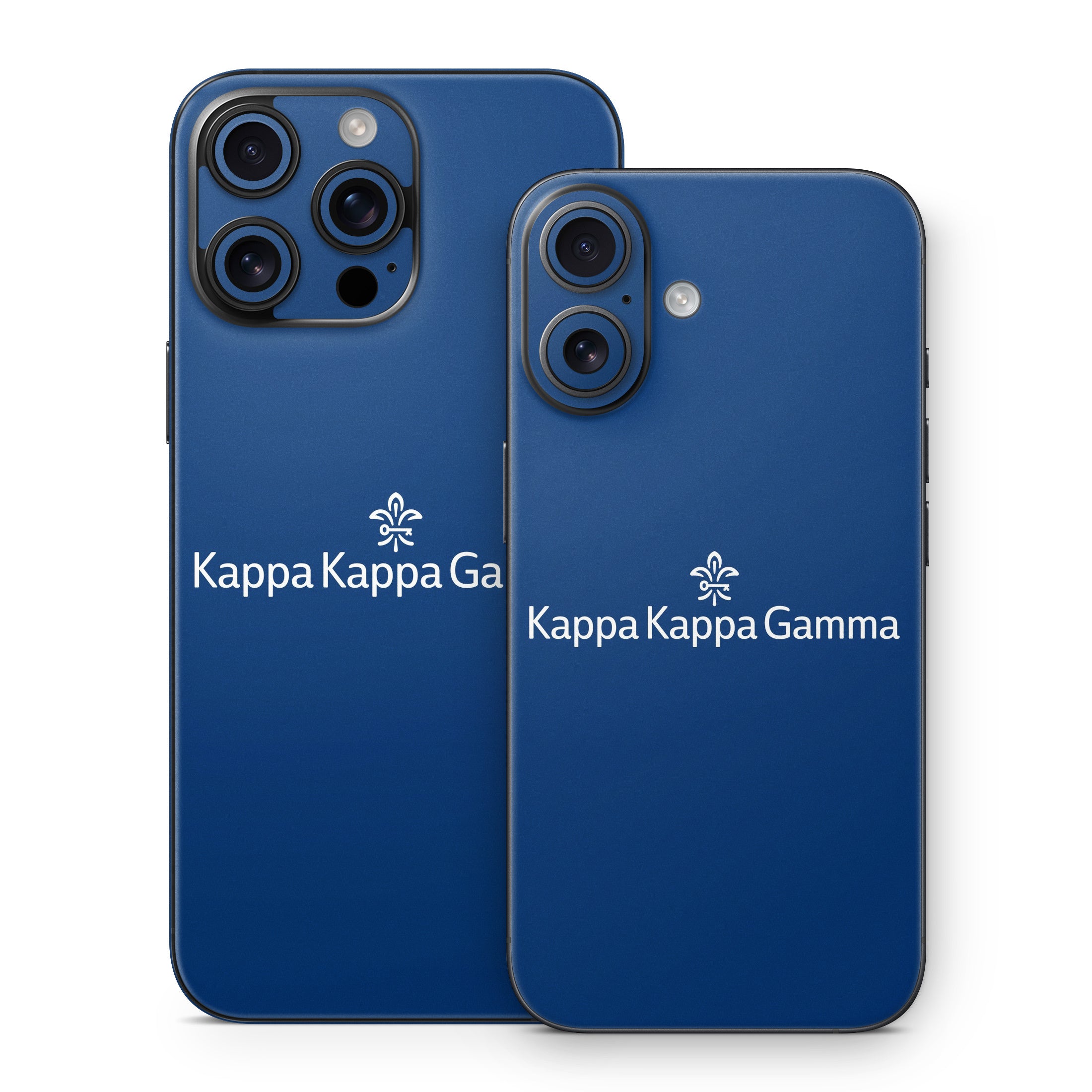 Kappa Kappa Gamma Brandmark Kappa Blue - Apple iPhone 16 Skin