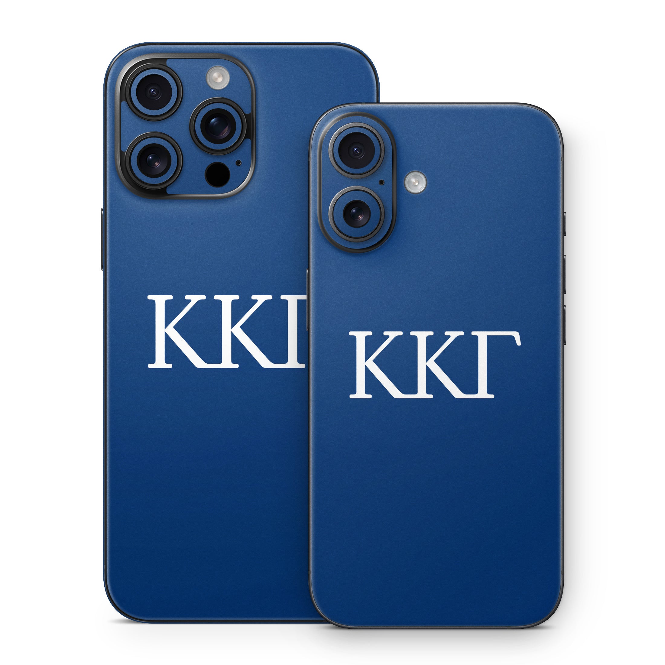 Kappa Kappa Gamma Greek Letters Kappa Blue - Apple iPhone 16 Skin