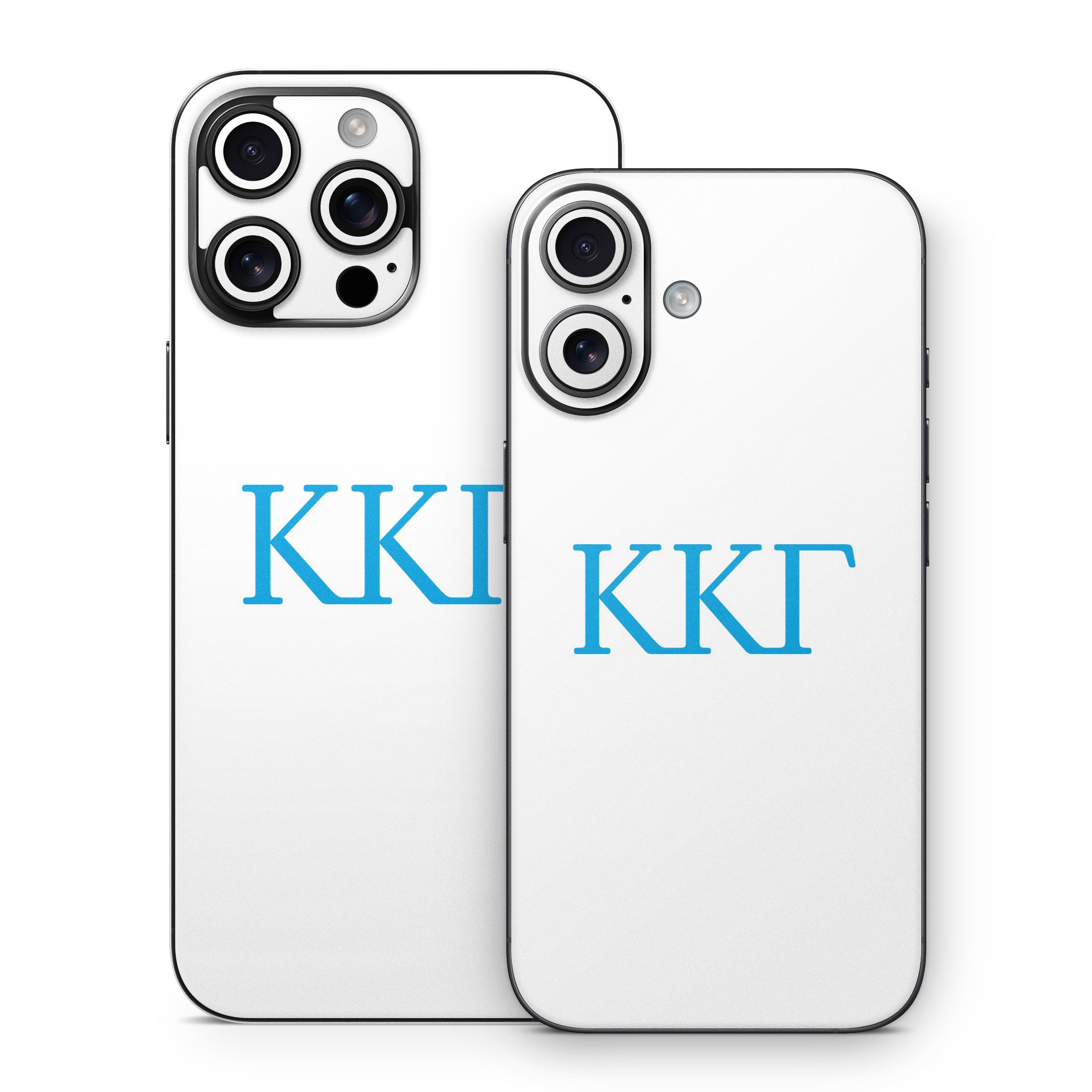 Kappa Kappa Gamma Greek Letters White - Apple iPhone 16 Skin