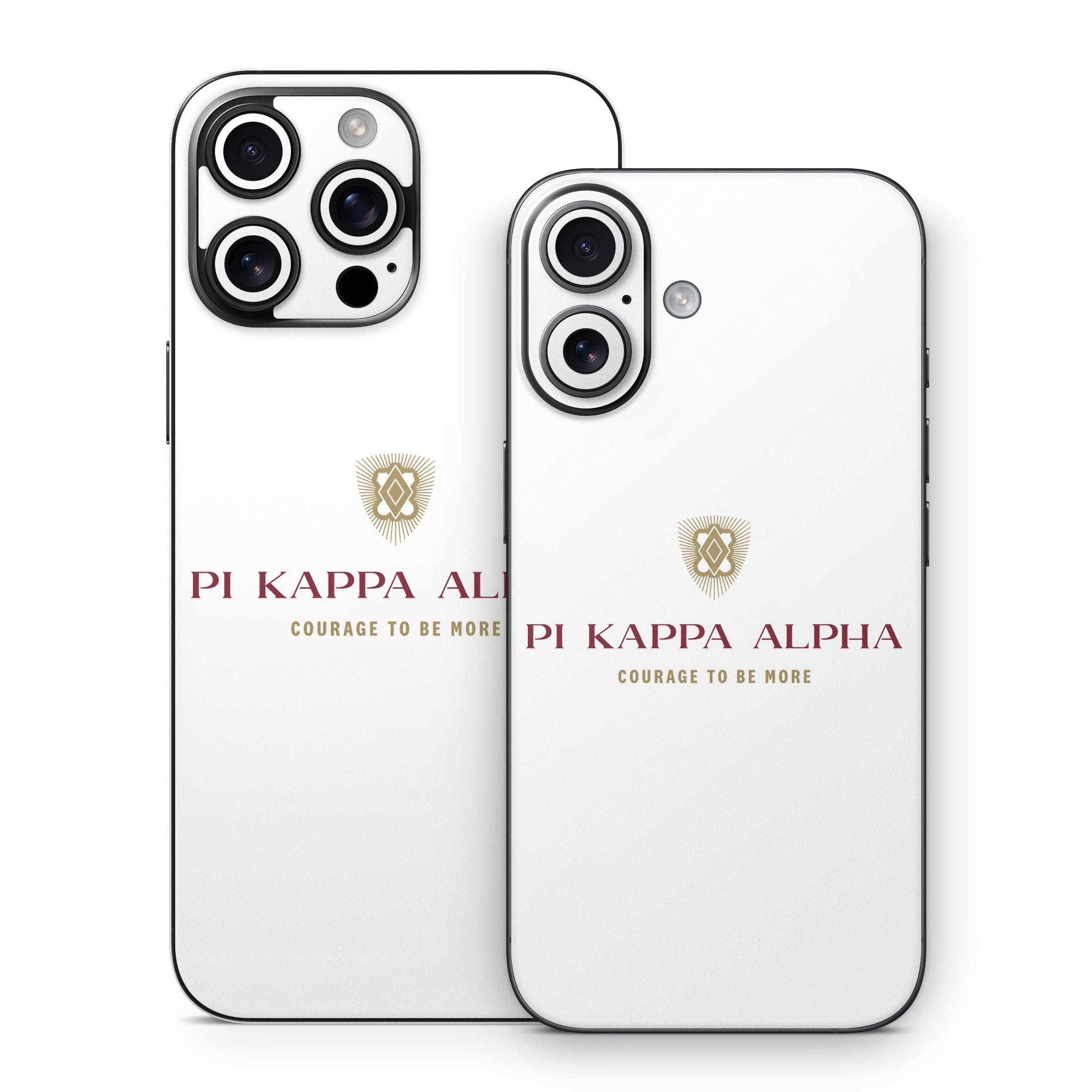 Pi Kappa Alpha Formal Logo White - Apple iPhone 16 Skin