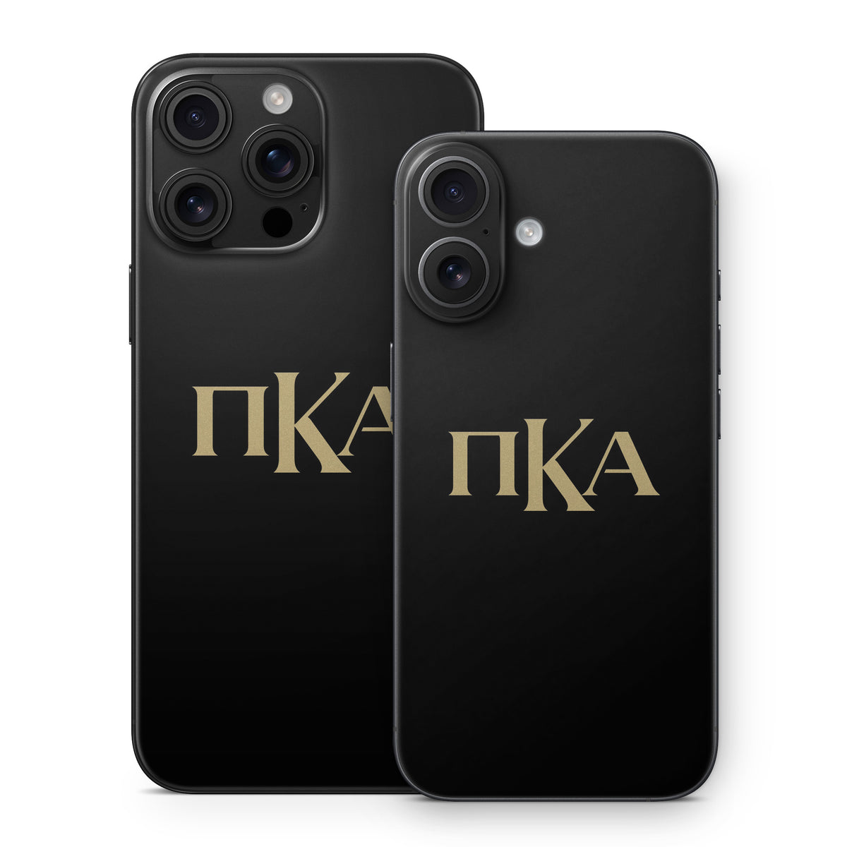 Pi Kappa Alpha Greek Letters Black - Apple iPhone 16 Skin