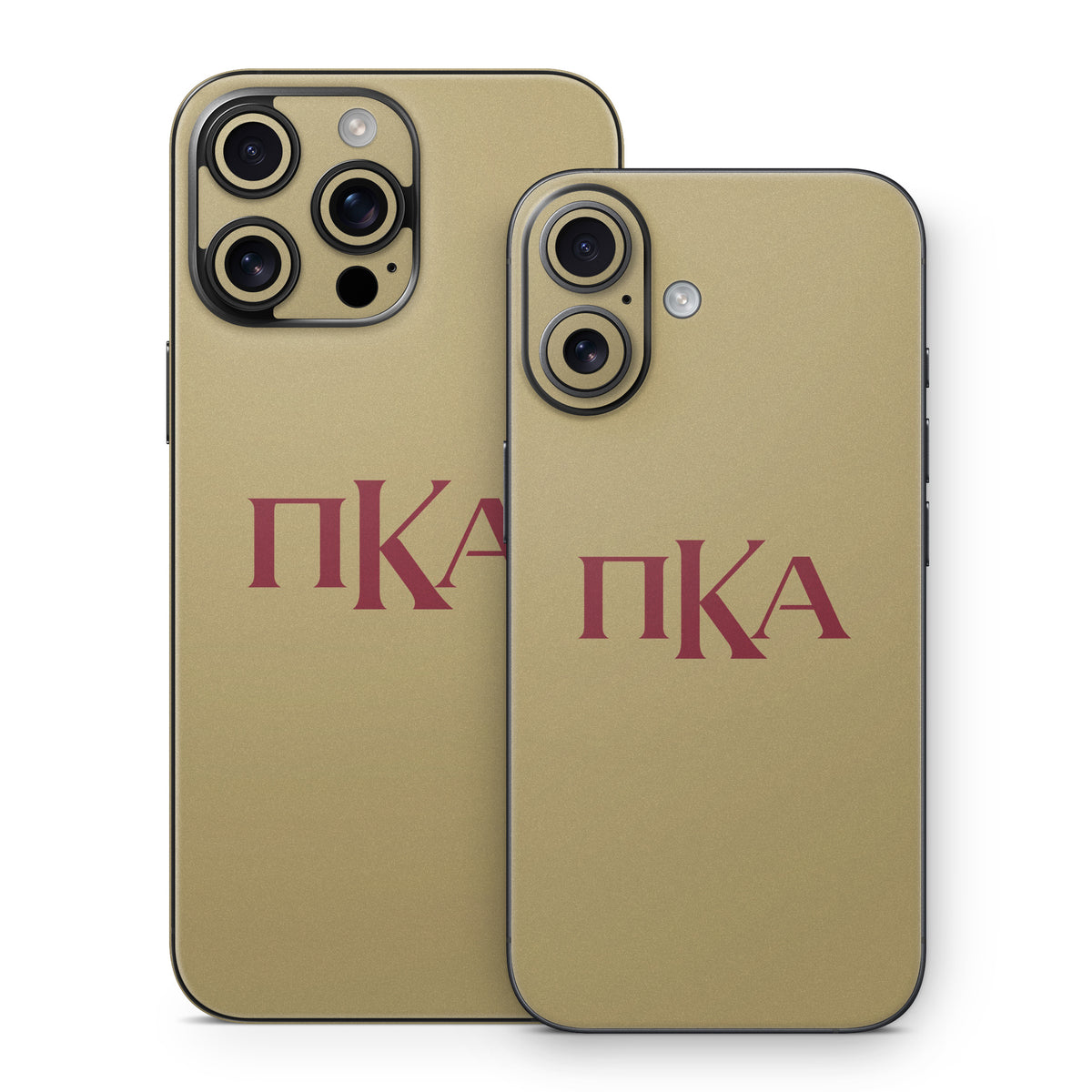Pi Kappa Alpha Greek Letters Gold - Apple iPhone 16 Skin