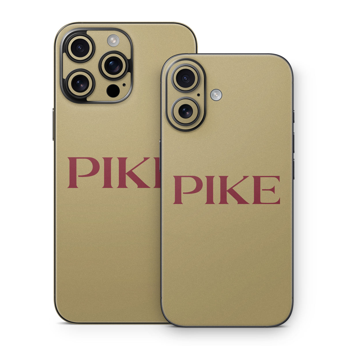 Pi Kappa Alpha PIKE Logo Gold - Apple iPhone 16 Skin