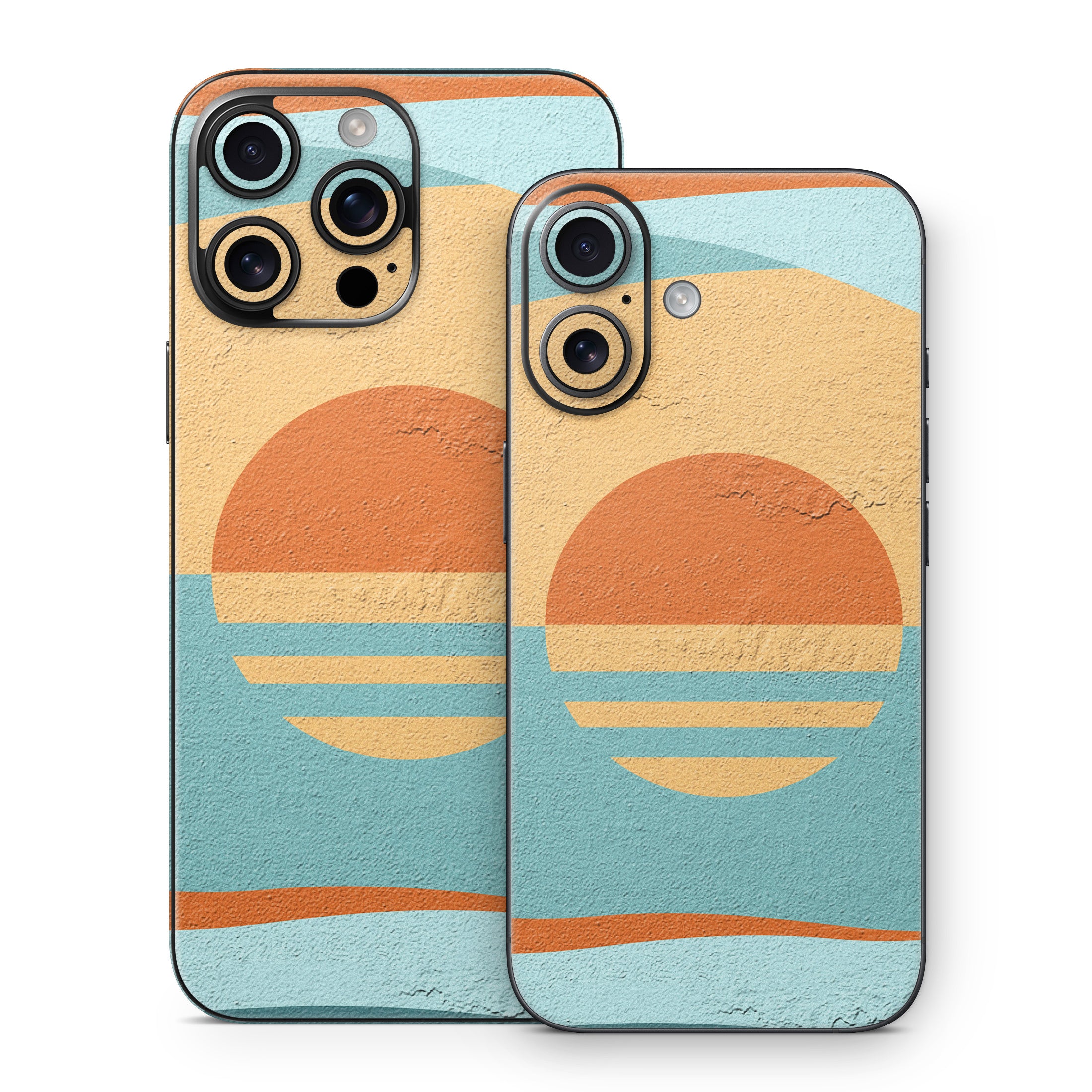 Retro Sunset - Apple iPhone 16 Skin