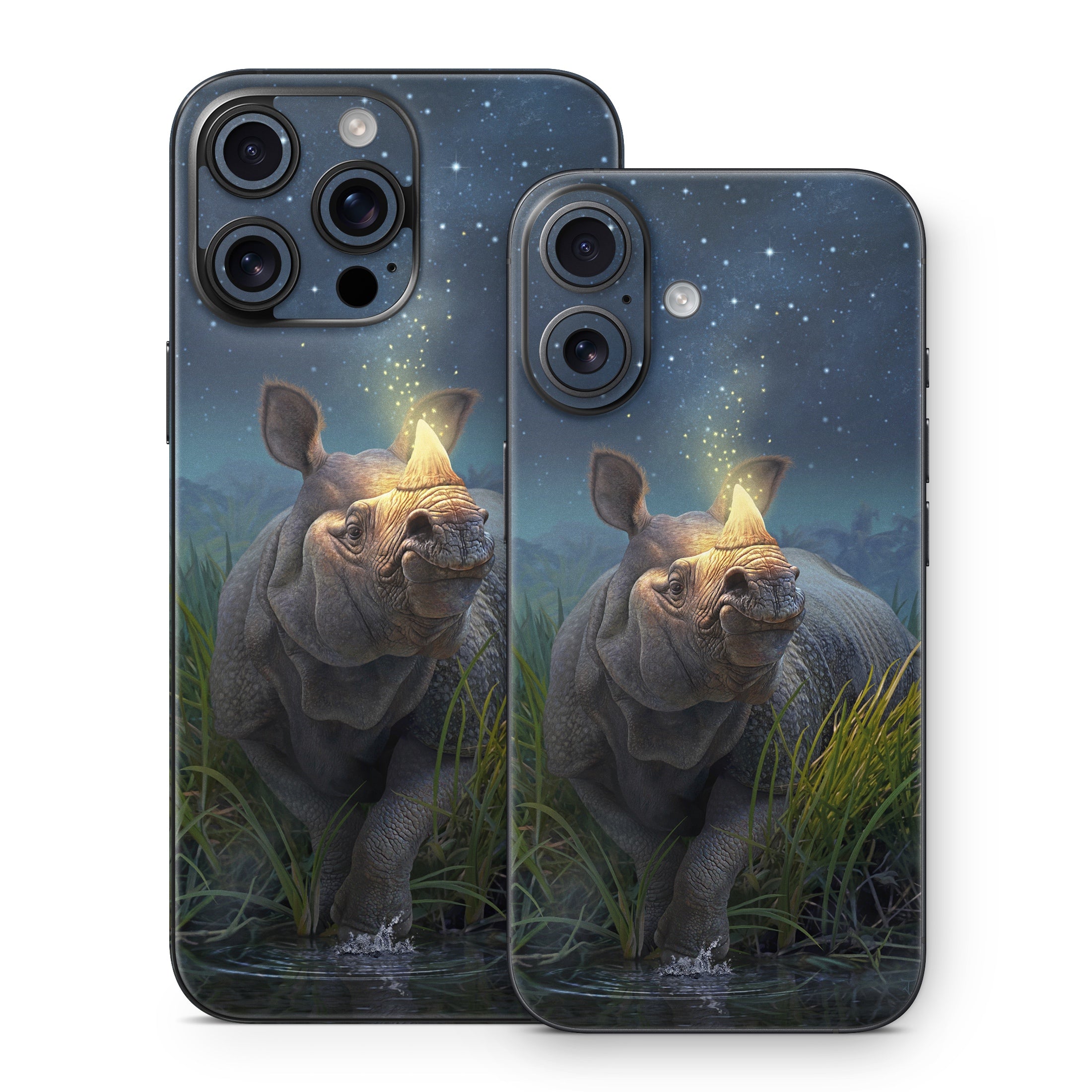 Rhinoceros Unicornis - Apple iPhone 16 Skin