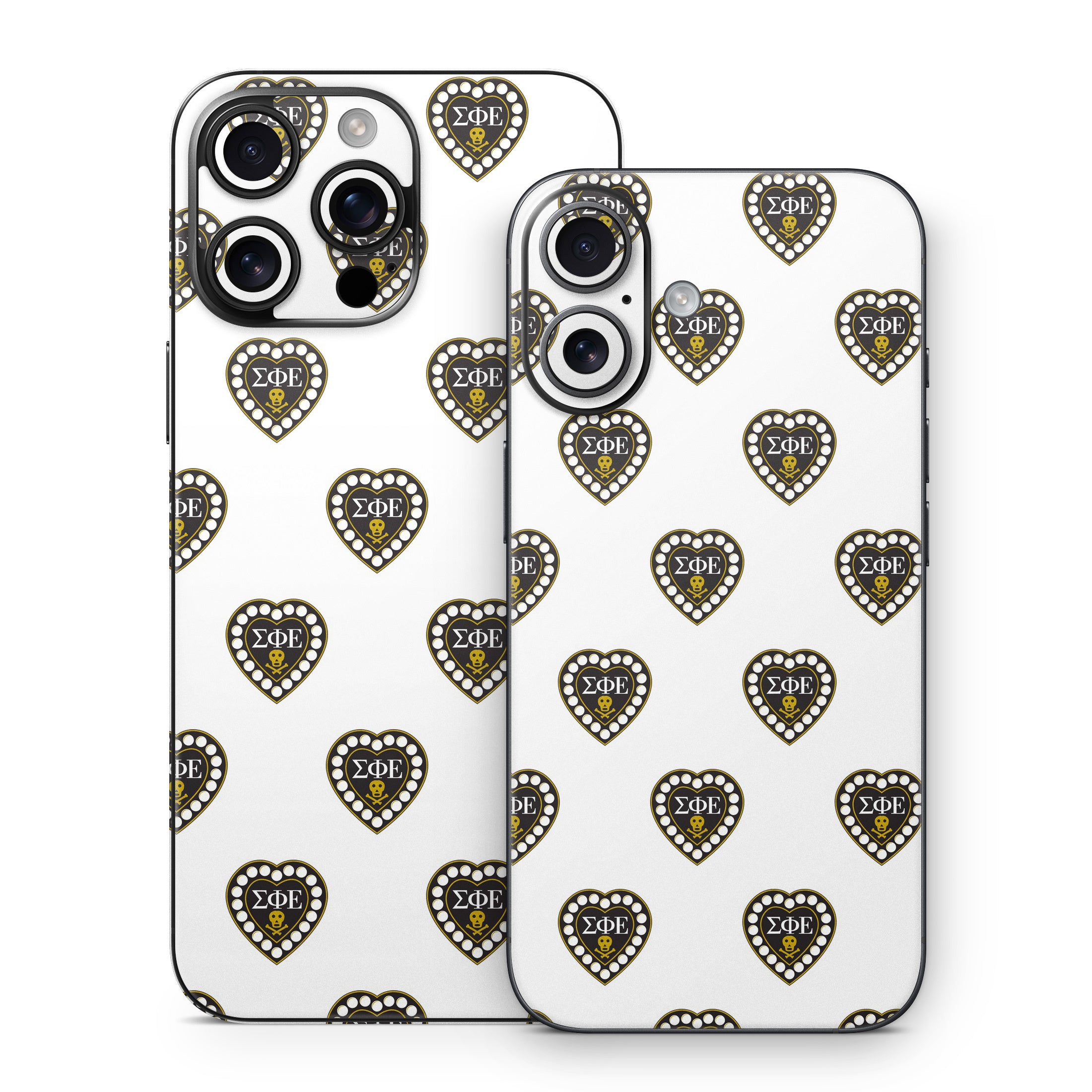 Sigma Phi Epsilon Badge Pattern White - Apple iPhone 16 Skin