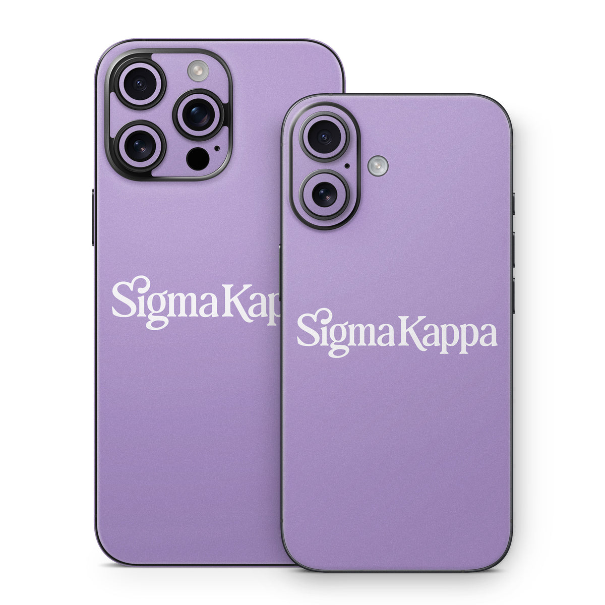 Sigma Kappa Primary Logo Dove Love on Legacy Lavender - Apple iPhone 16 Skin