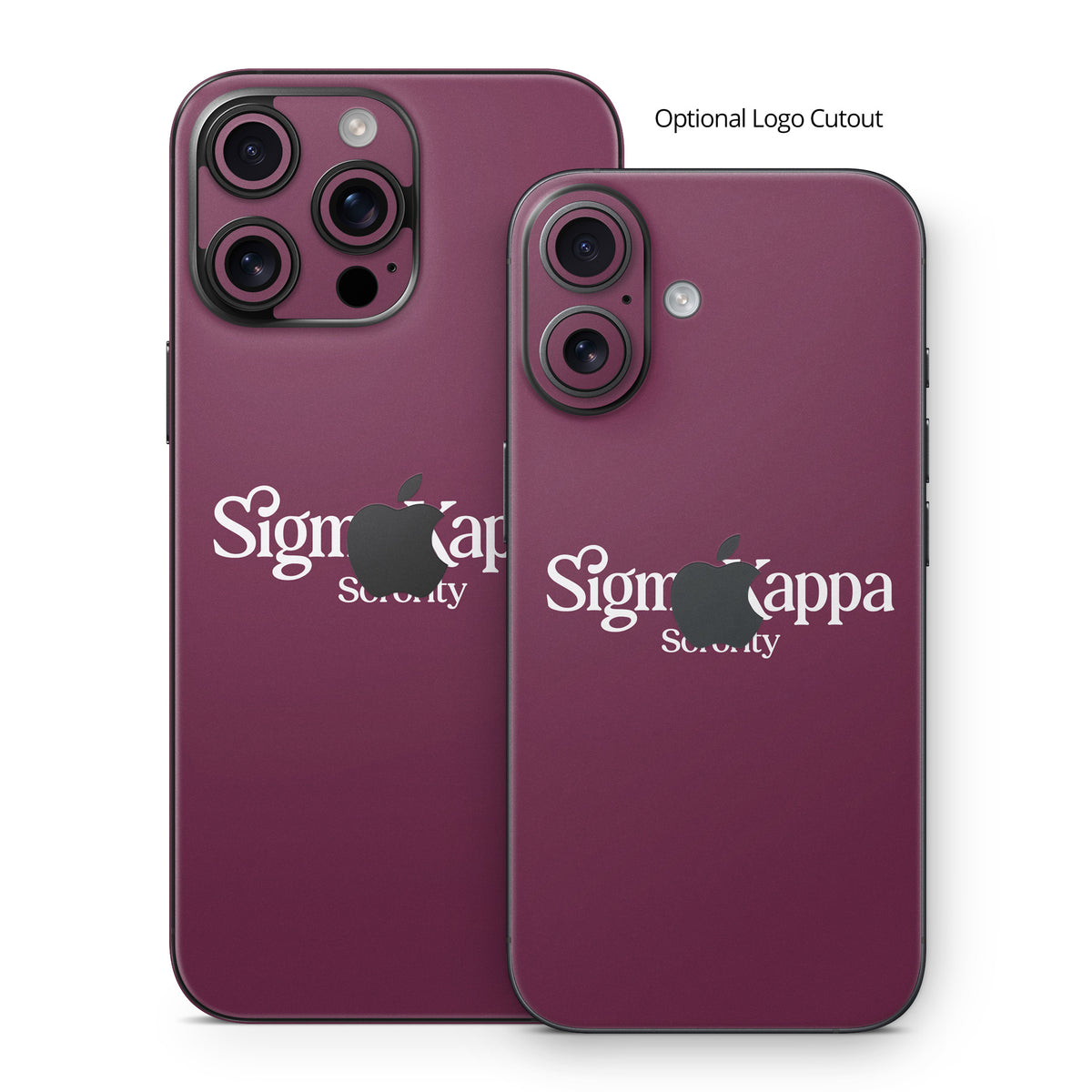 Sigma Kappa Sorority Logo Dove Love on Mary Maroon - Apple iPhone 16 Skin