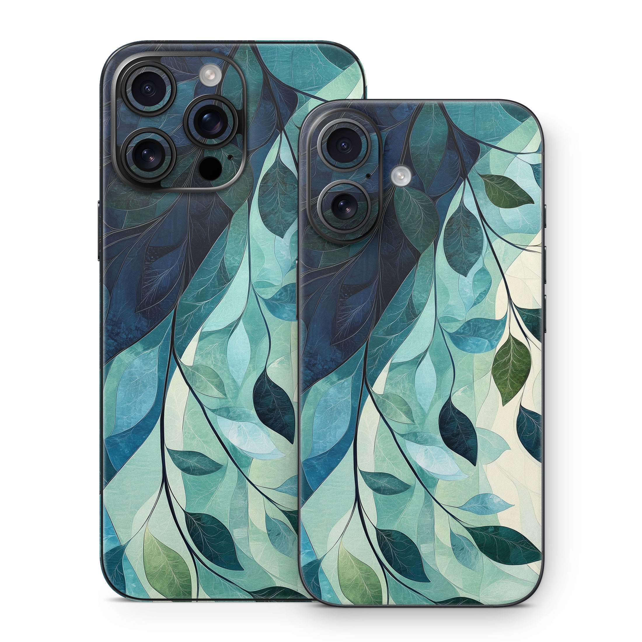 Teal and Indigo - Apple iPhone 16 Skin