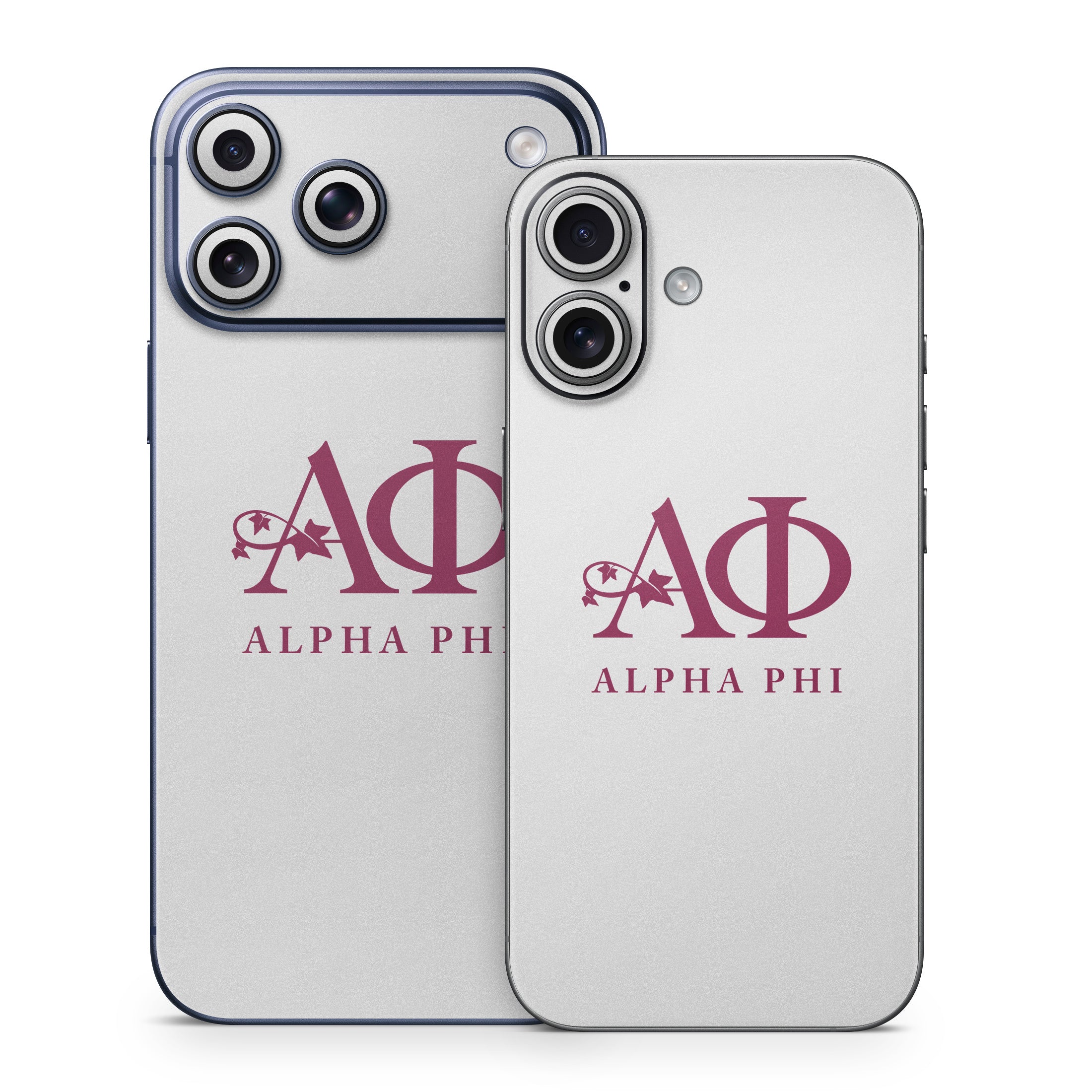 Alpha Phi Silver - Apple iPhone 17 Skin