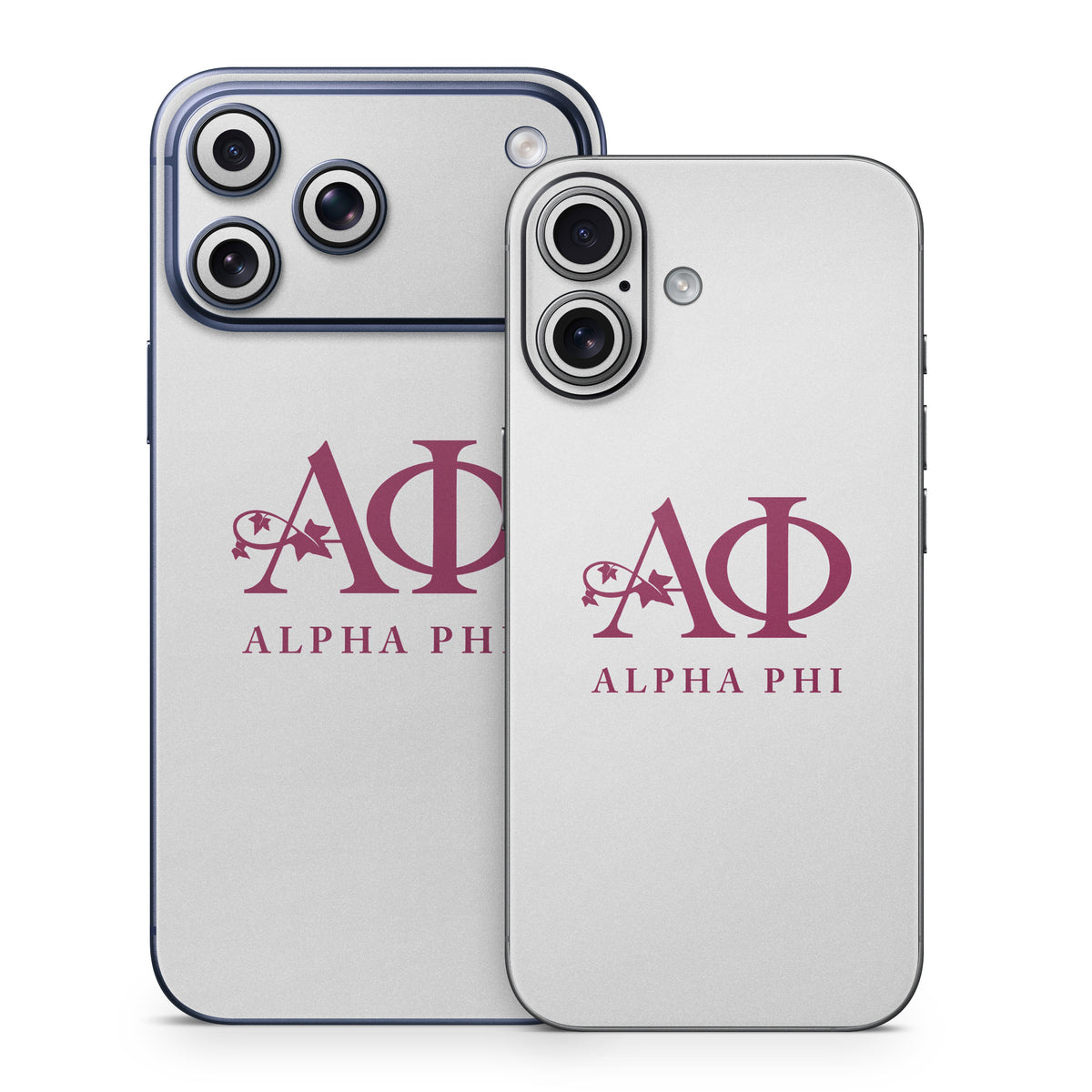 Alpha Phi Silver - Apple iPhone 17 Skin