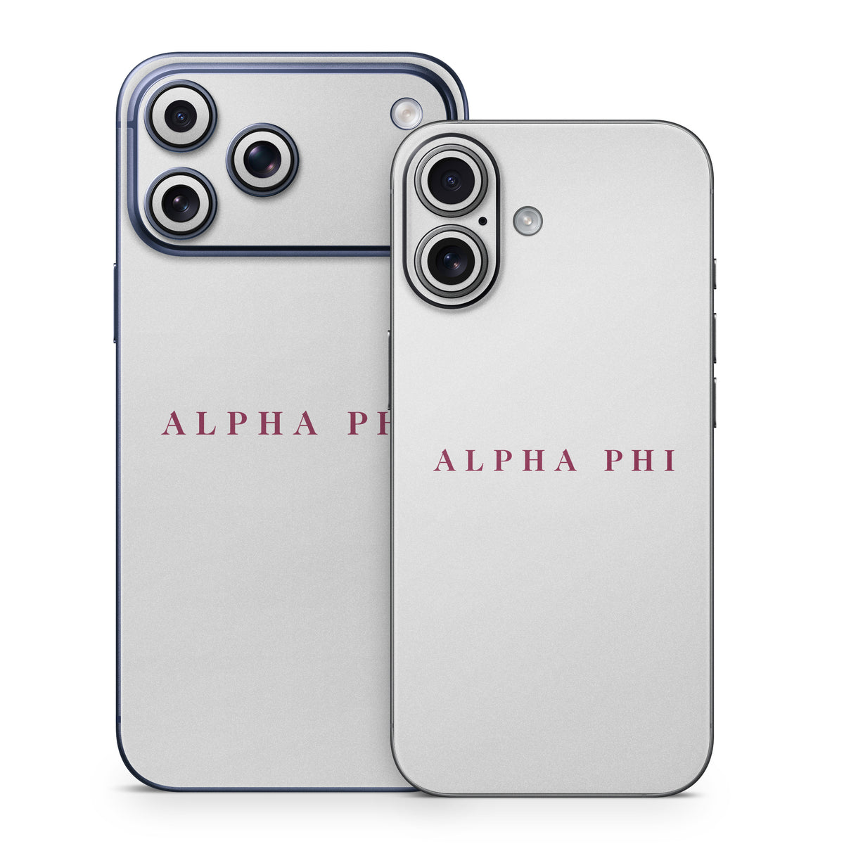 Alpha Phi Wordmark Silver - Apple iPhone 17 Skin