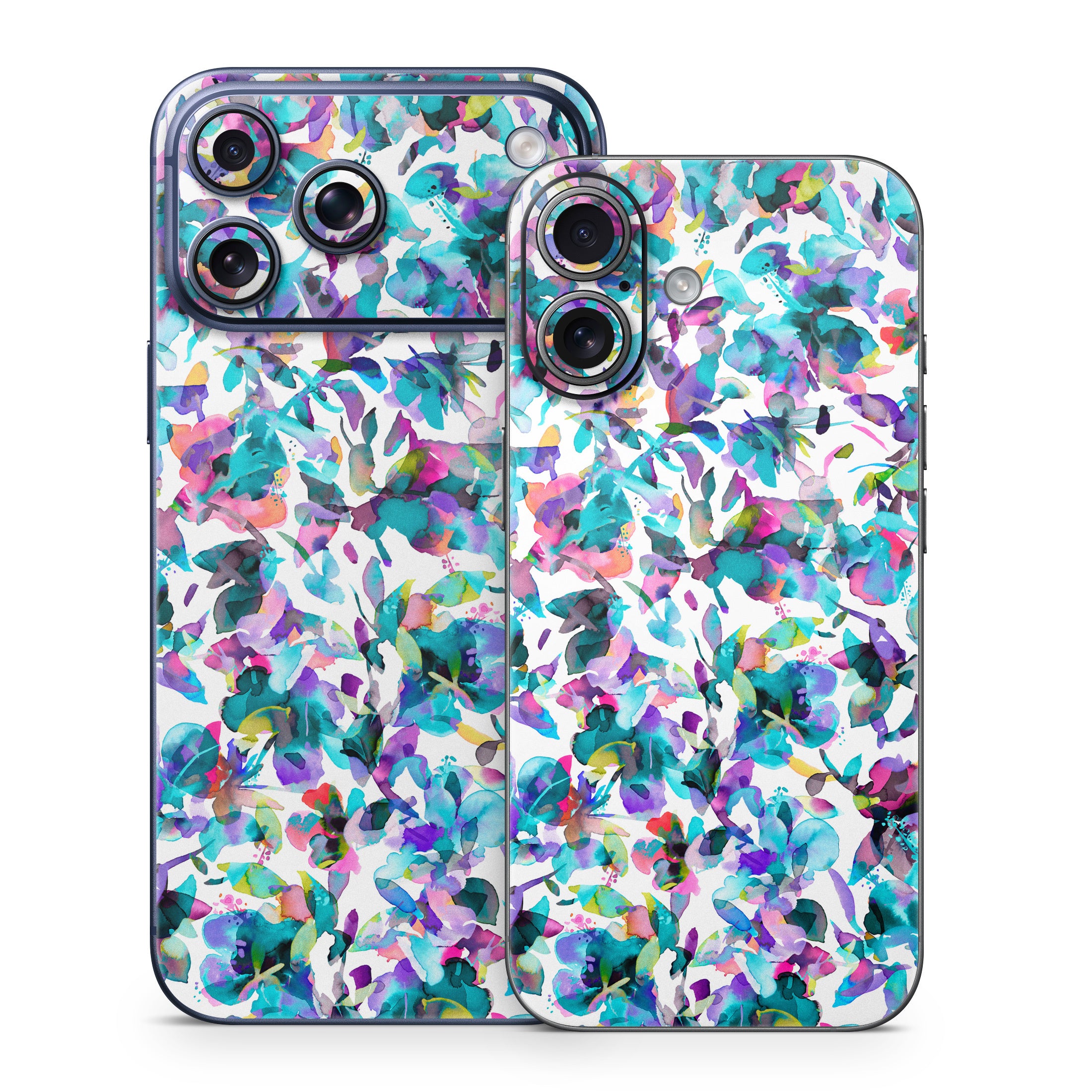 Aquatic Flowers - Apple iPhone 17 Skin
