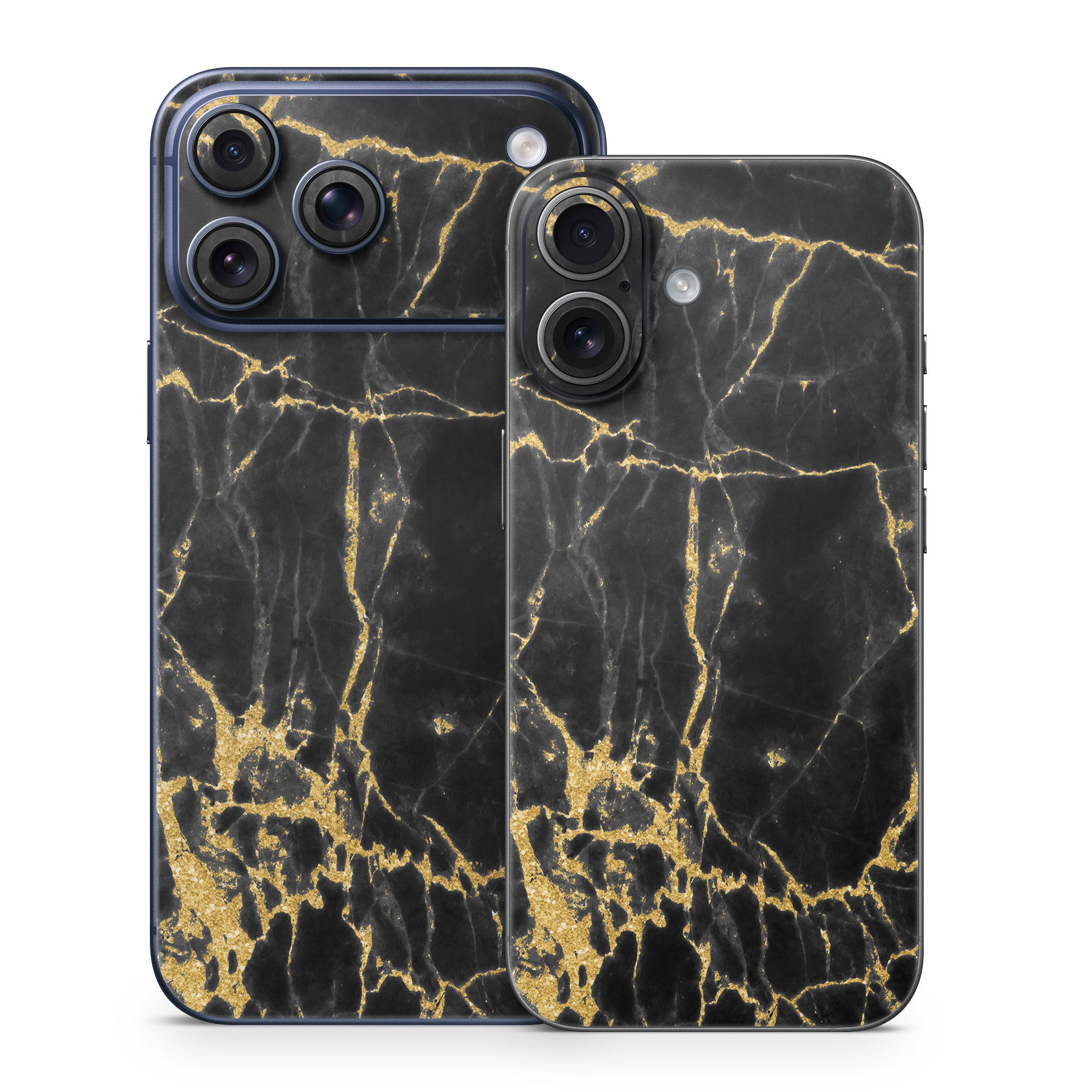 Black Gold Marble - Apple iPhone 17 Skin