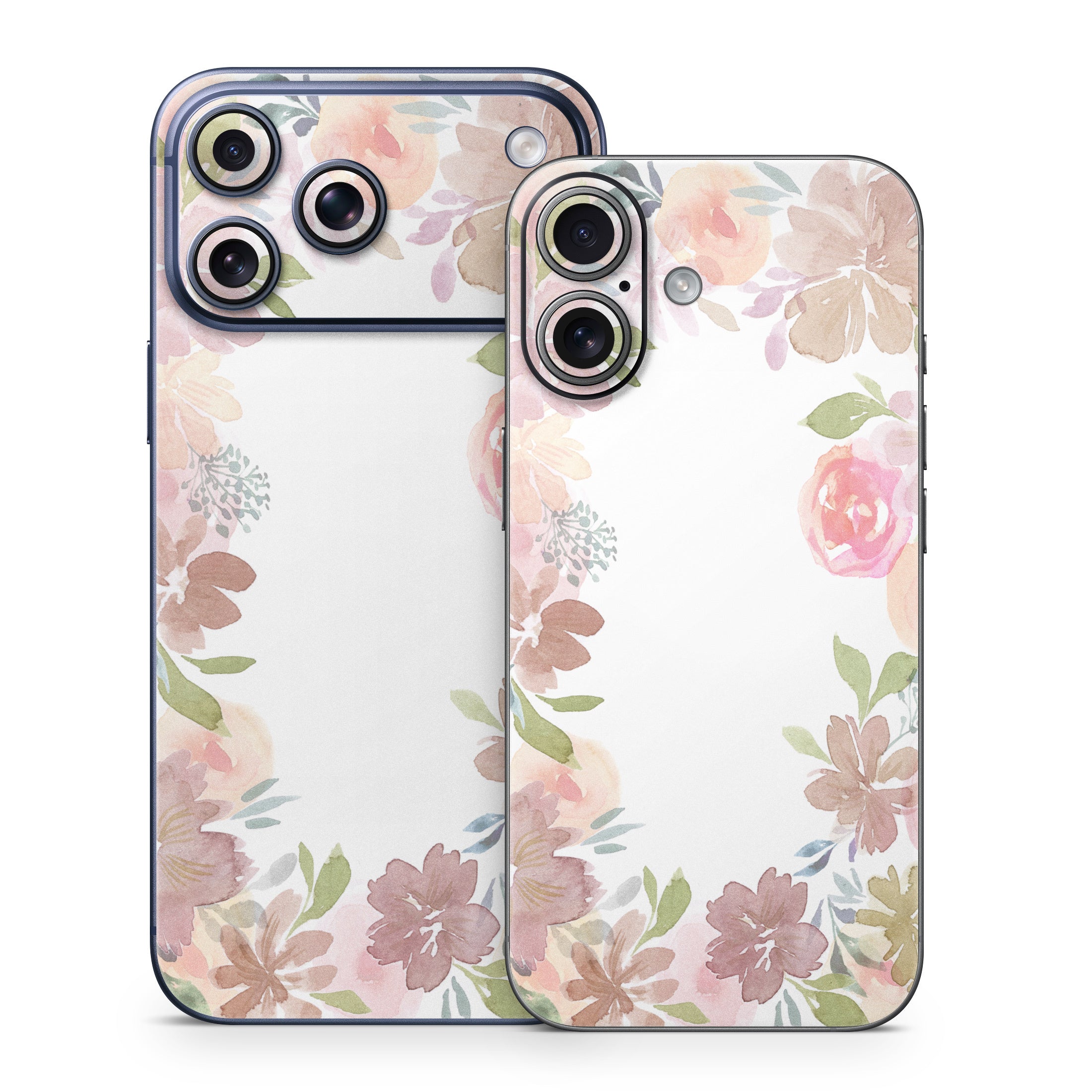 Blush Flower Frame - Apple iPhone 17 Skin