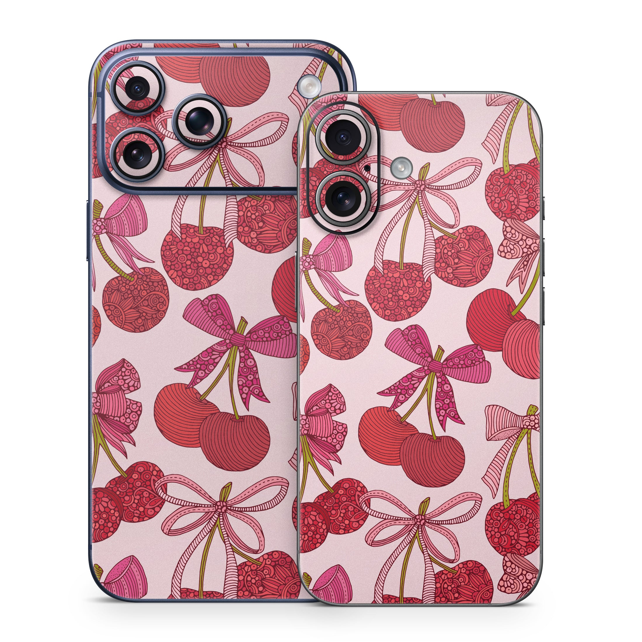 Cherry with Bows - Apple iPhone 17 Skin