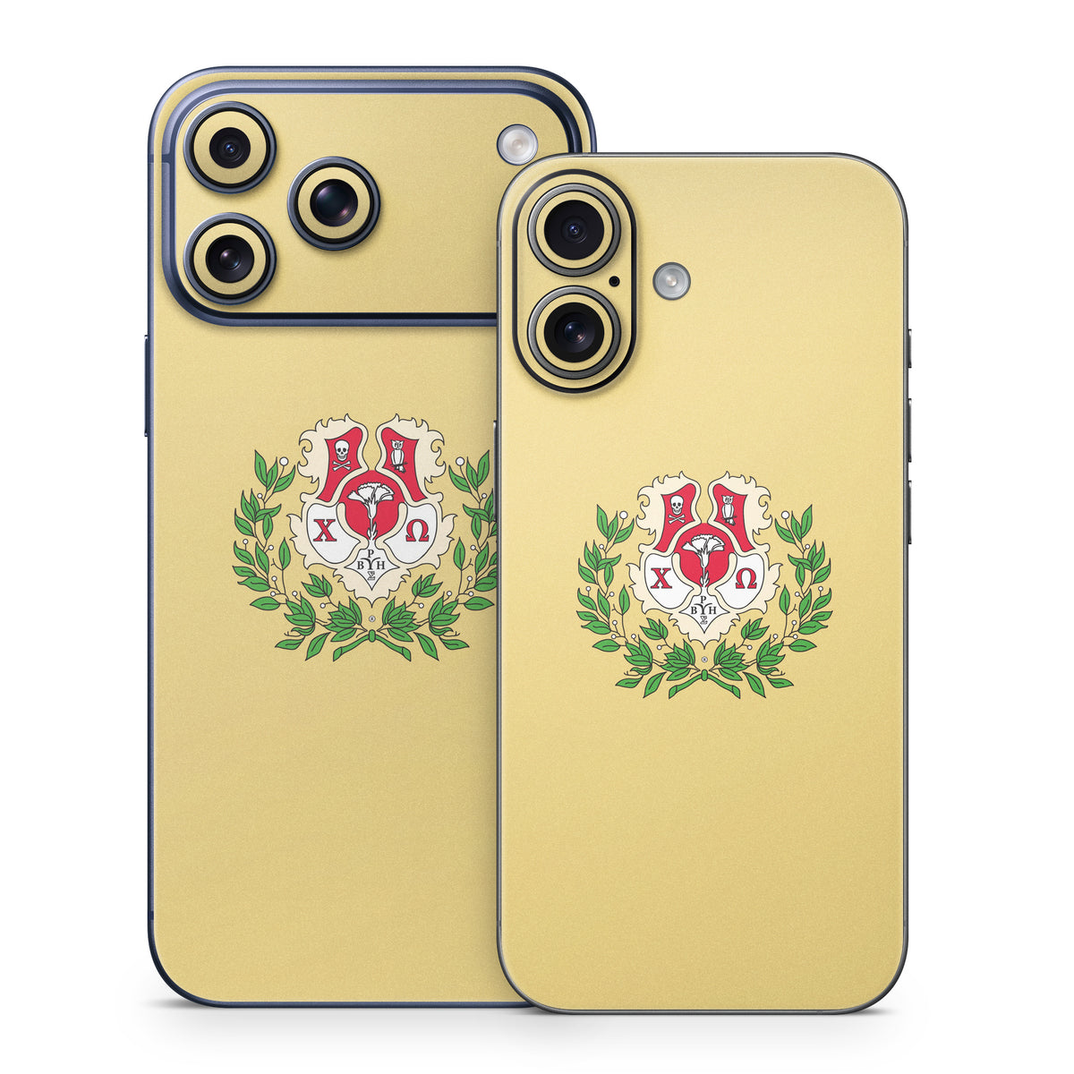 Chi Omega Crest Straw - Apple iPhone 17 Skin