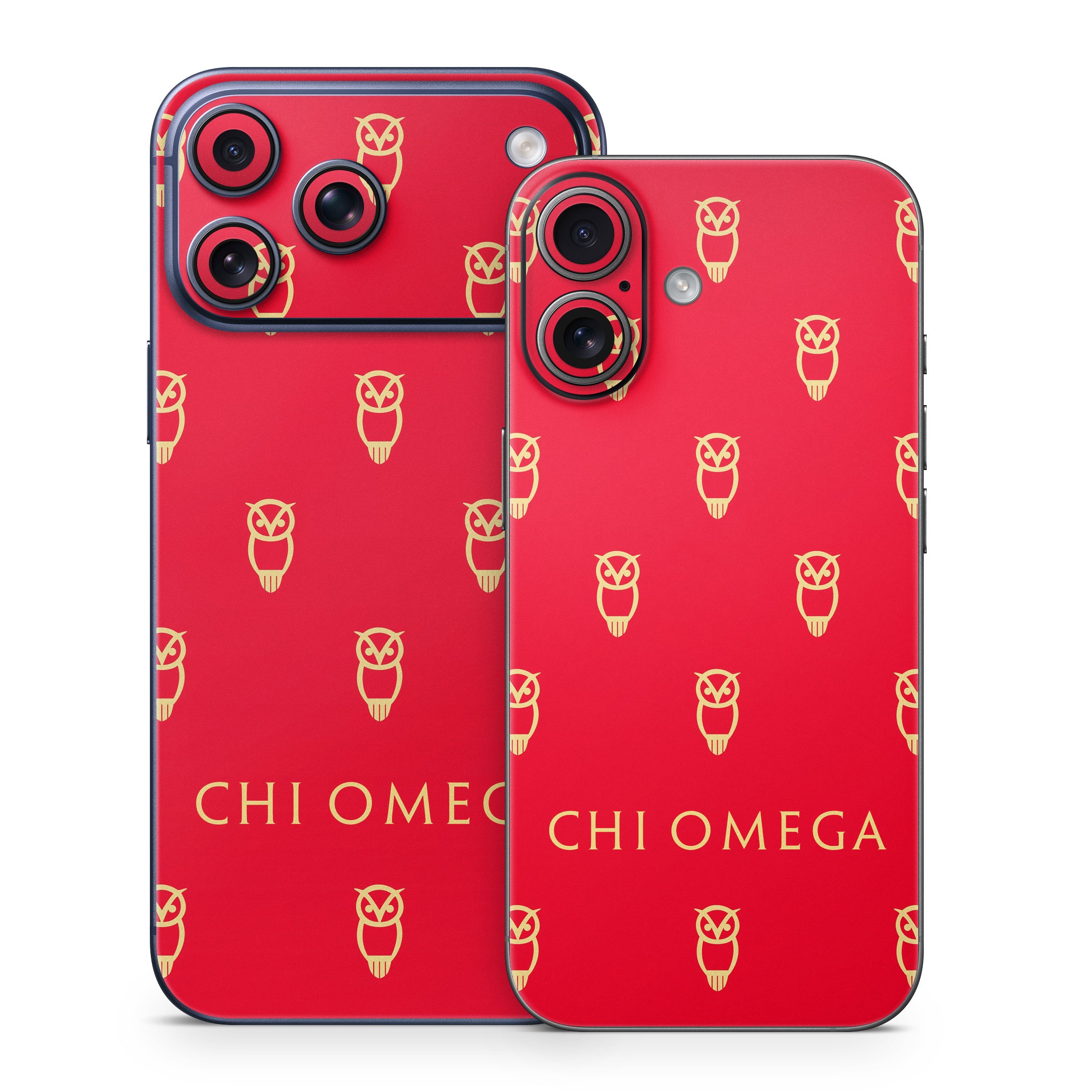 Chi Omega Owl Pattern - Apple iPhone 17 Skin