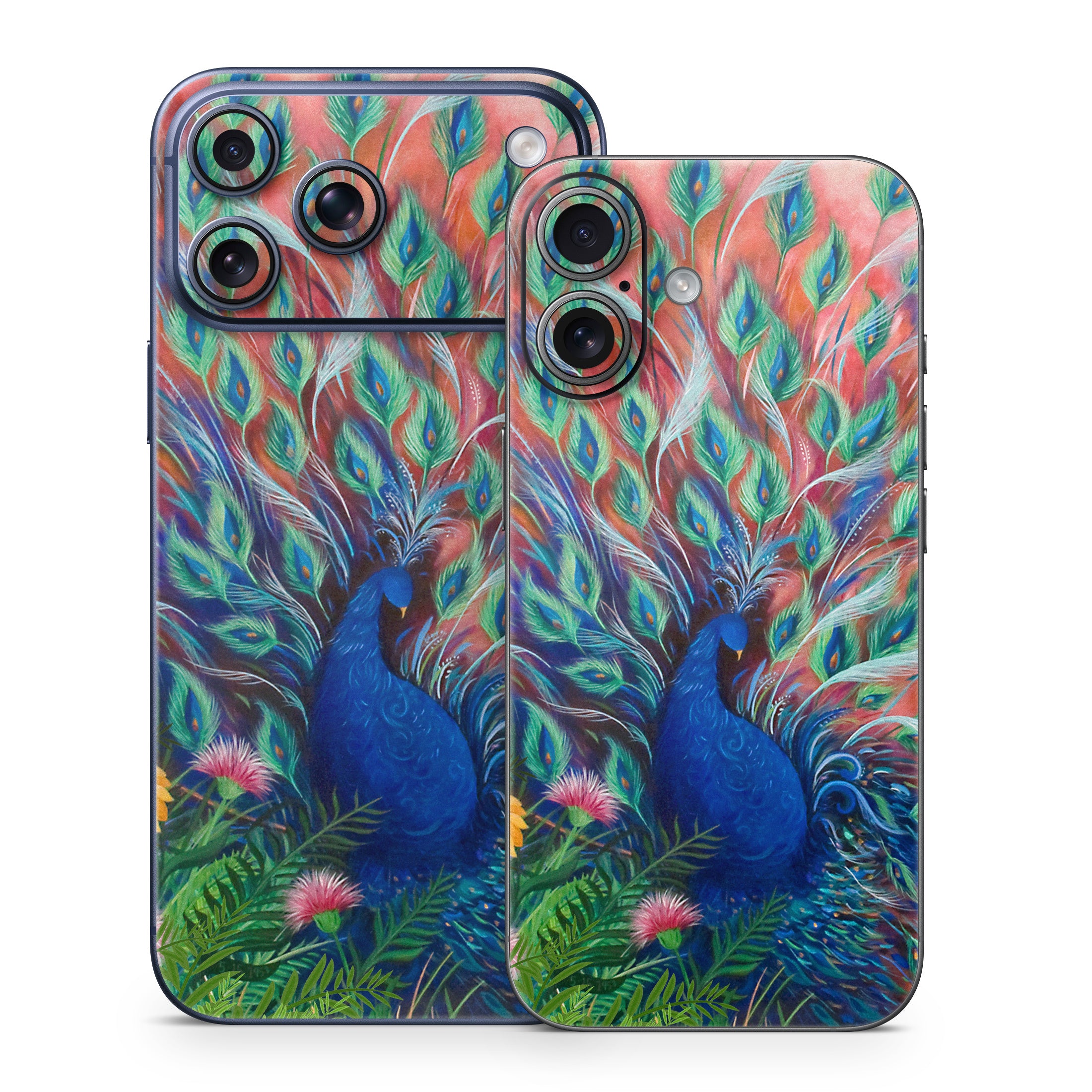 Coral Peacock - Apple iPhone 17 Skin