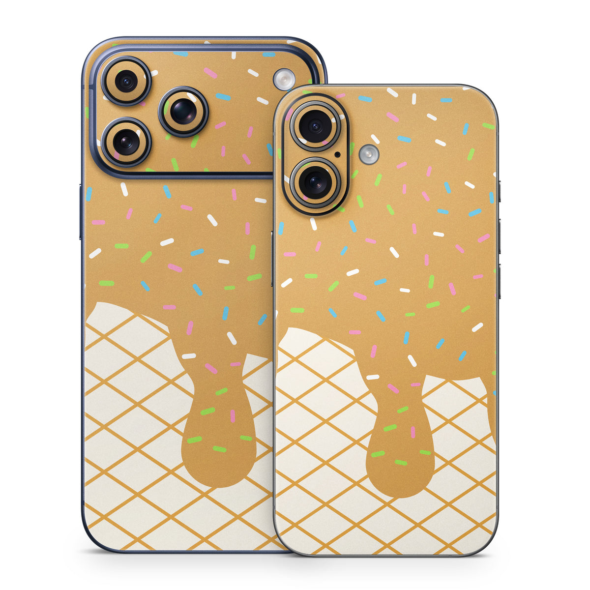 Caramel Ice Cream Drip - Apple iPhone 17 Skin