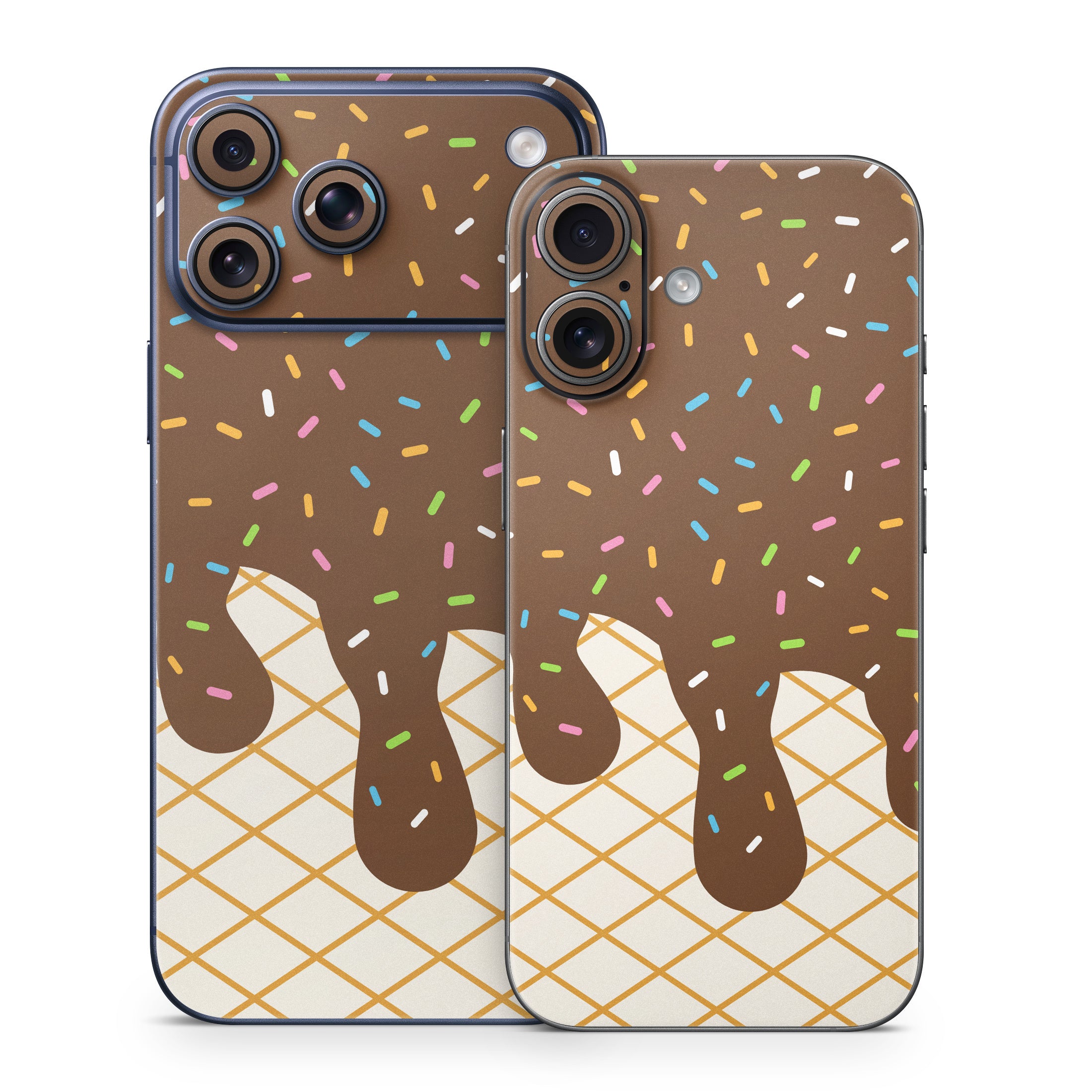 Chocolate Ice Cream Drip - Apple iPhone 17 Skin