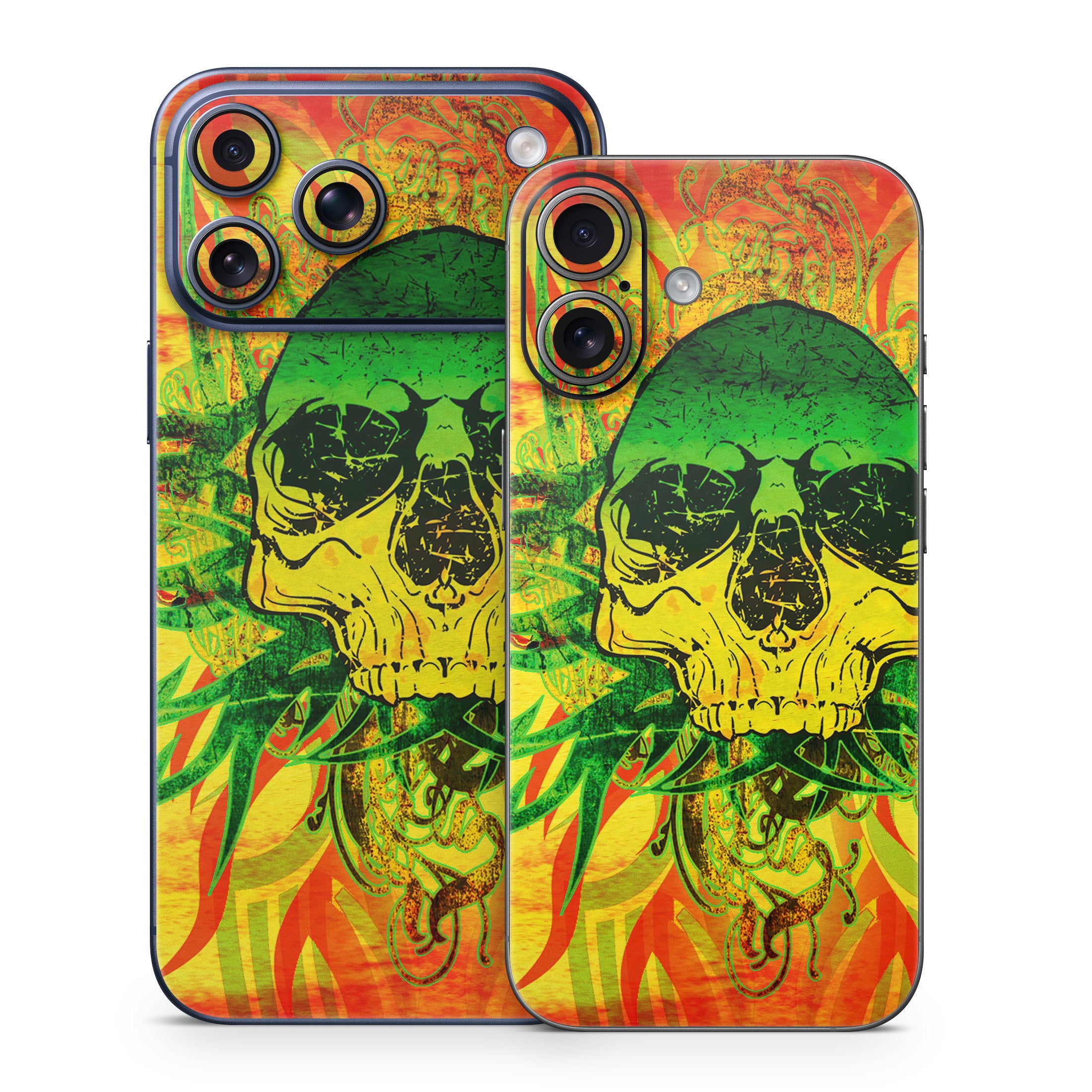 Hot Tribal Skull - Apple iPhone 17 Skin