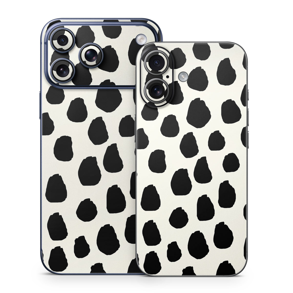 Inky Spots Cream - Apple iPhone 17 Skin