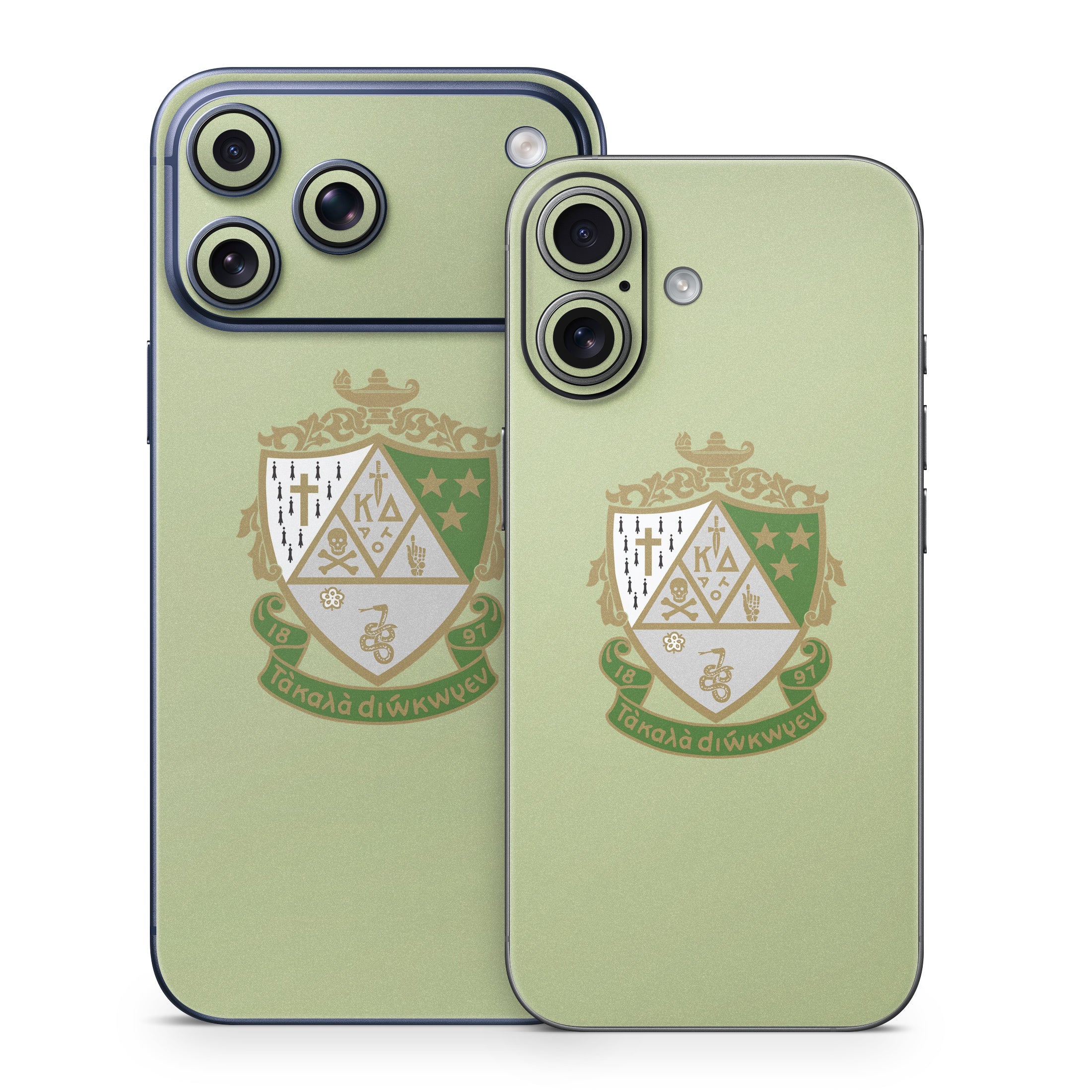Kappa Delta Crest Light Olive - Apple iPhone 17 Skin