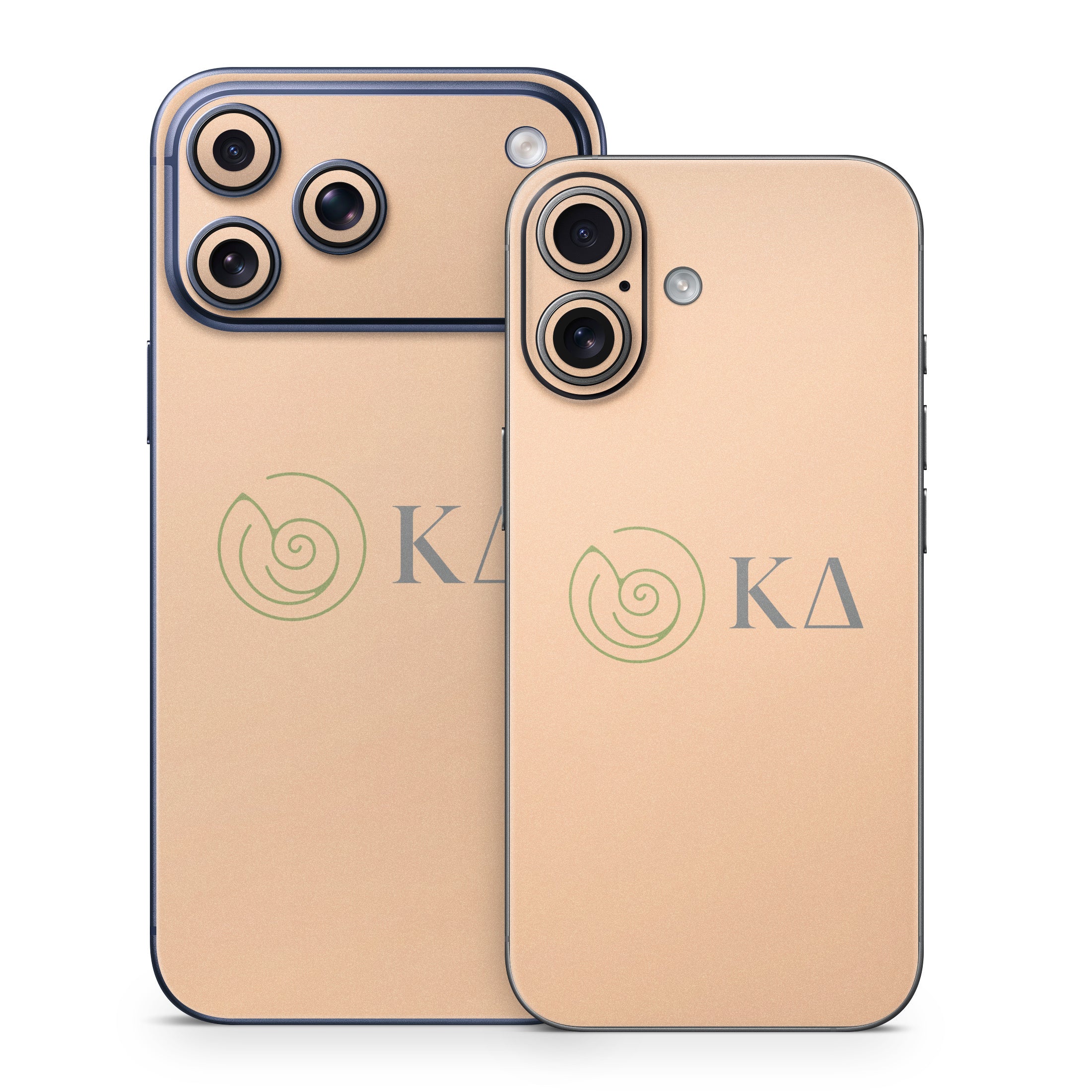 Kappa Delta Greek Letters Empowered Peach - Apple iPhone 17 Skin