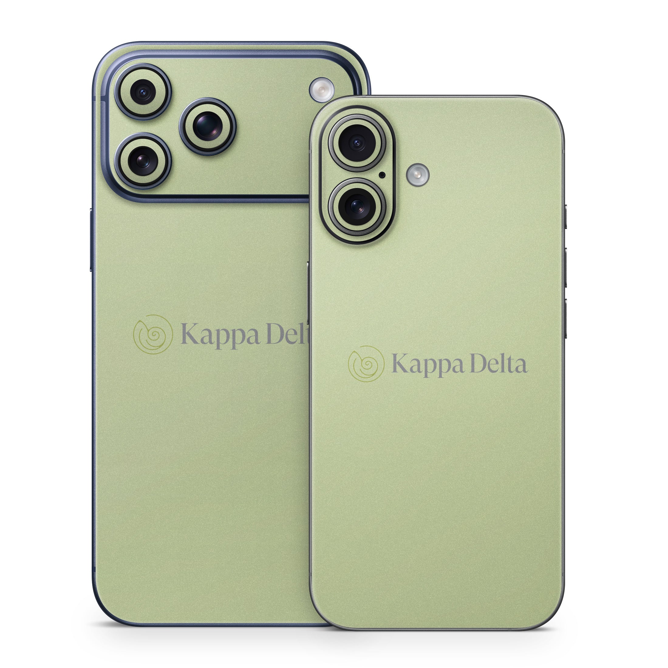 Kappa Delta Secondary Logo Light Olive - Apple iPhone 17 Skin